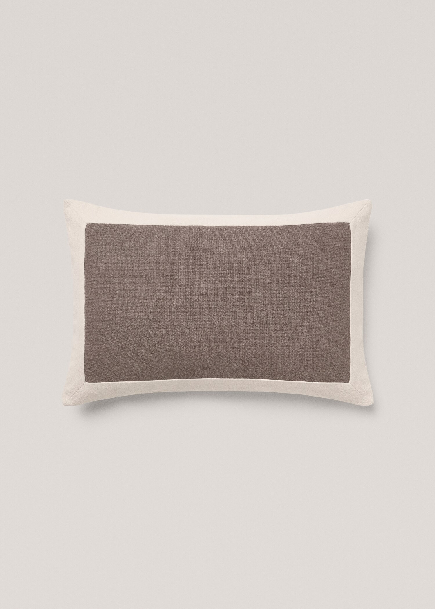 Cotton and linen blend cushion cover 40x60cm - Article without model