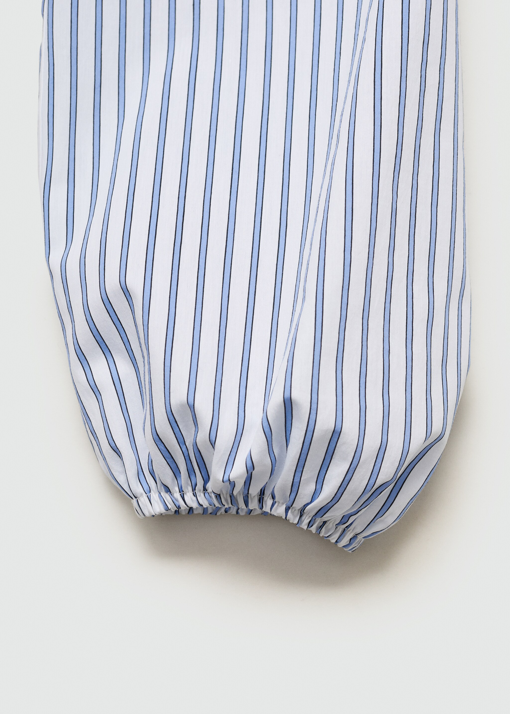 Ruched detail striped blouse - Details of the article 0