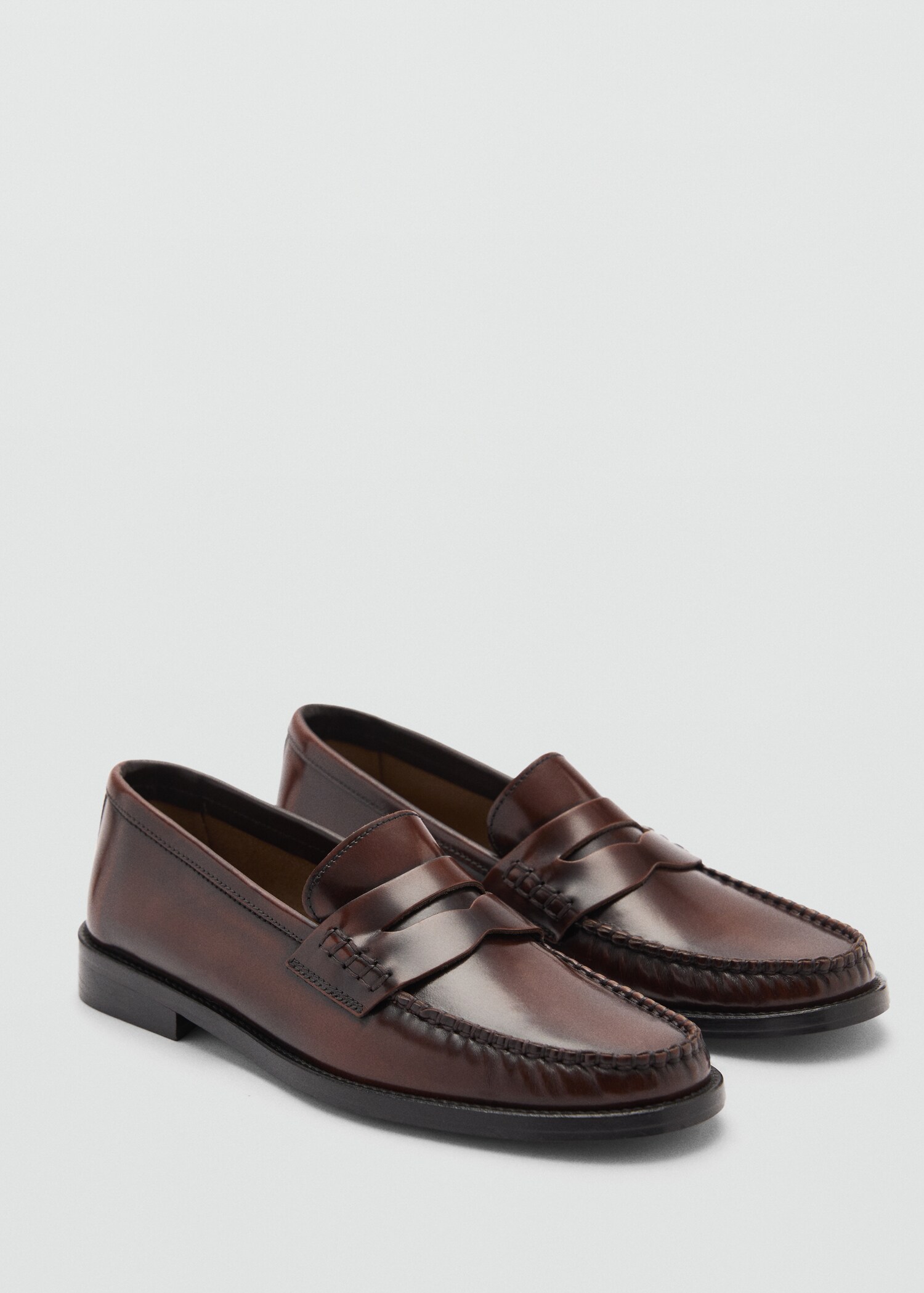Mocasín piel - Plano medio