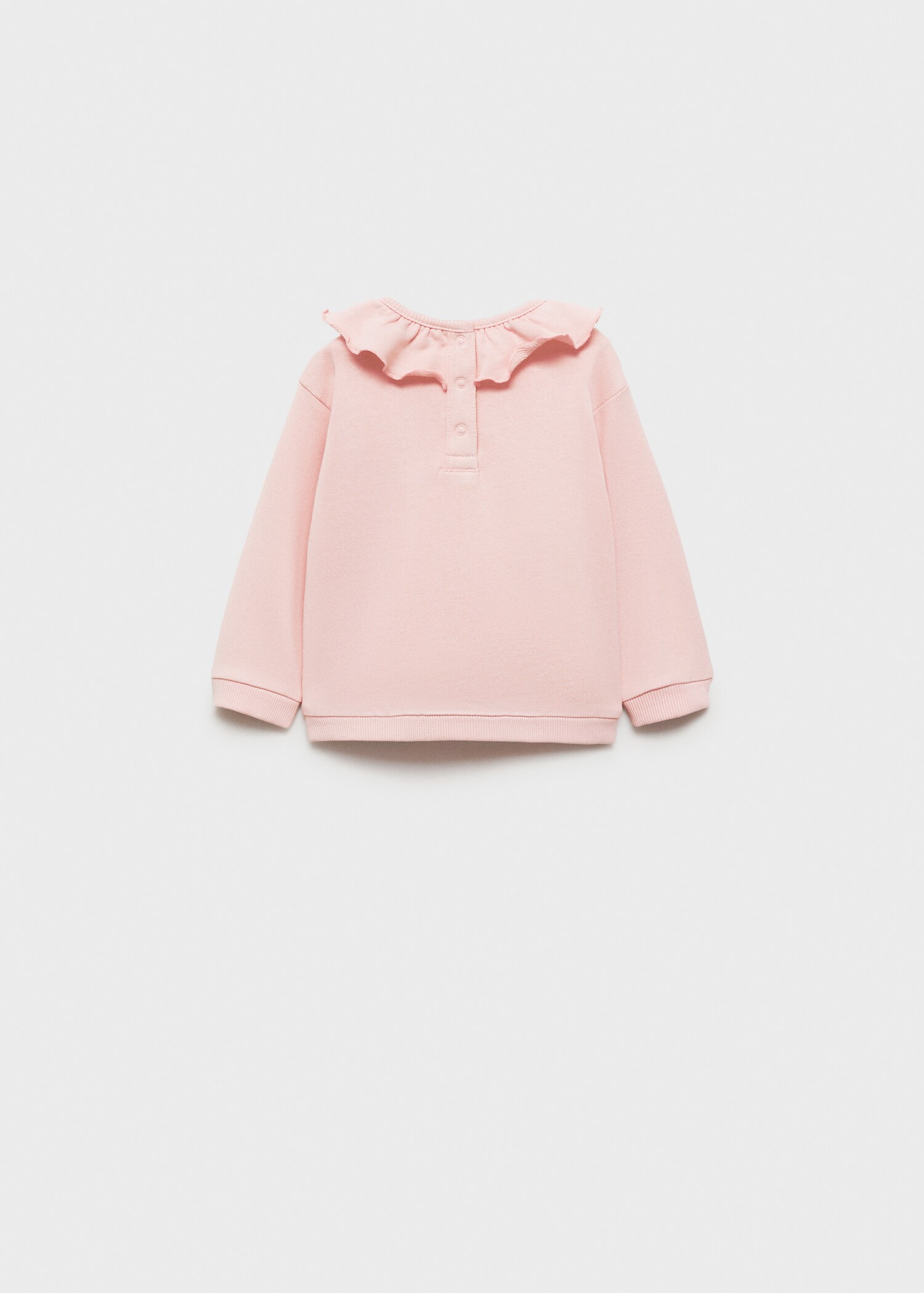 Sweat-shirt coton volant - Verso de l’article