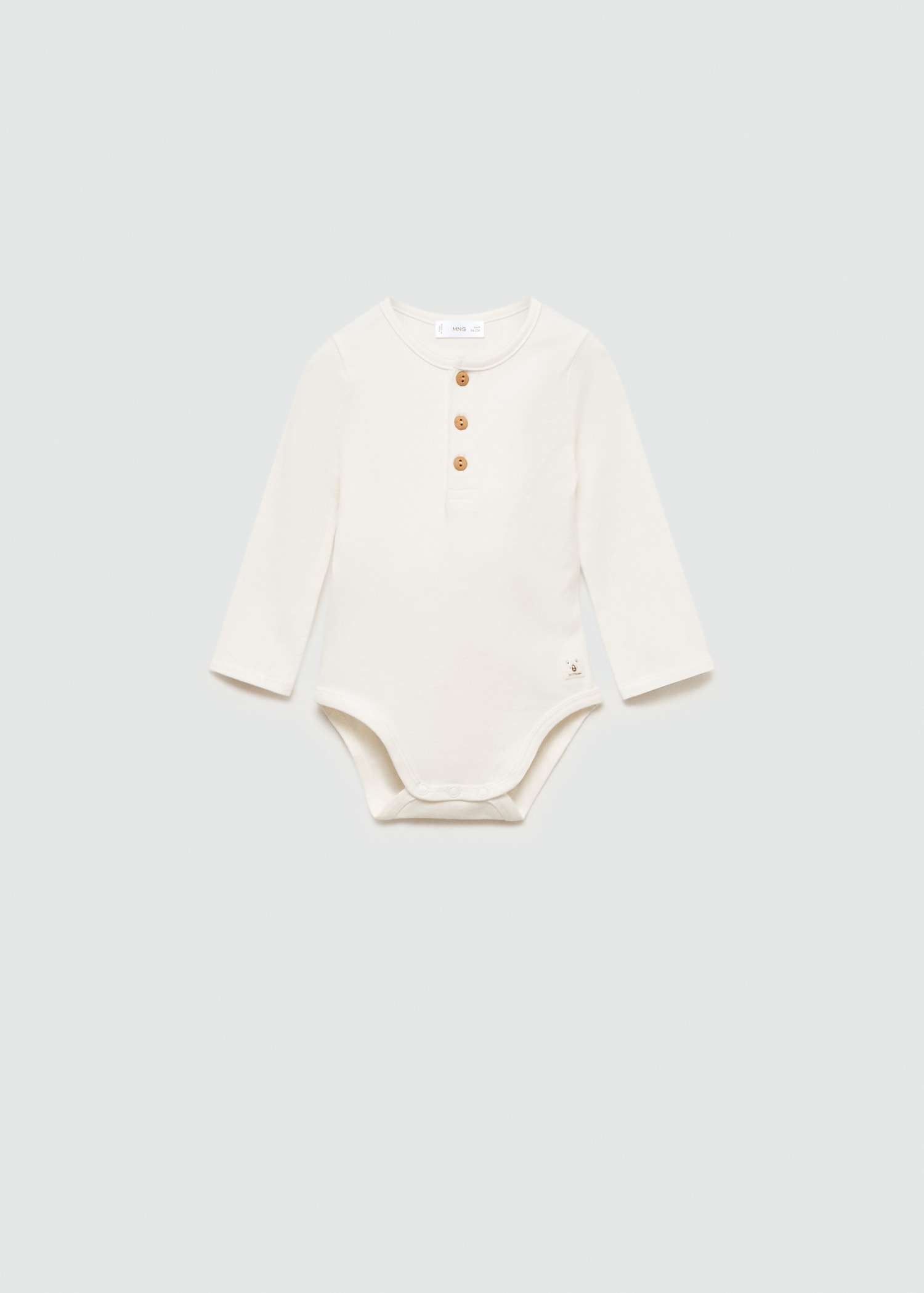 Body coton boutons - Article sans modèle