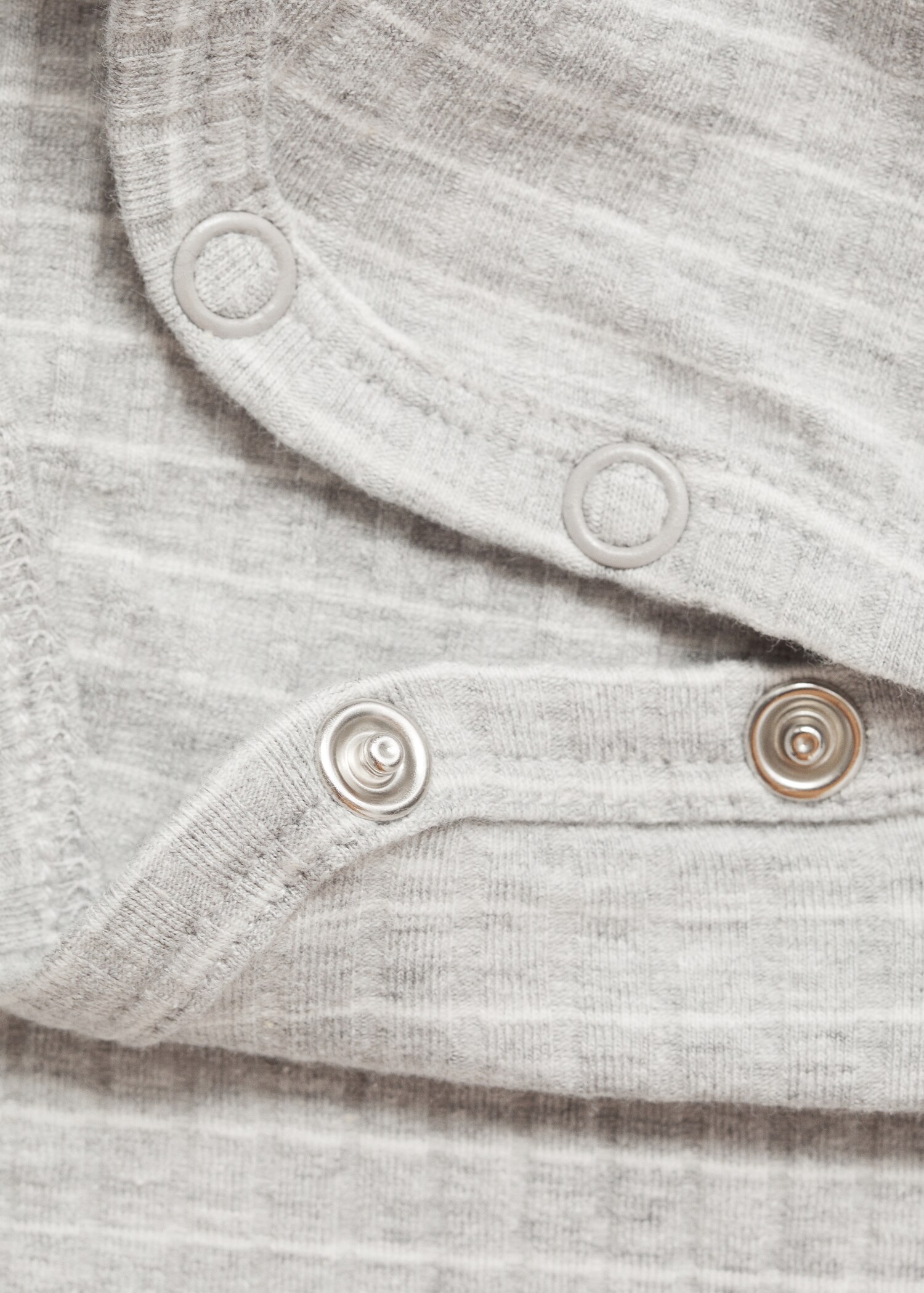 Striped cotton bodysuit - Details of the article 0