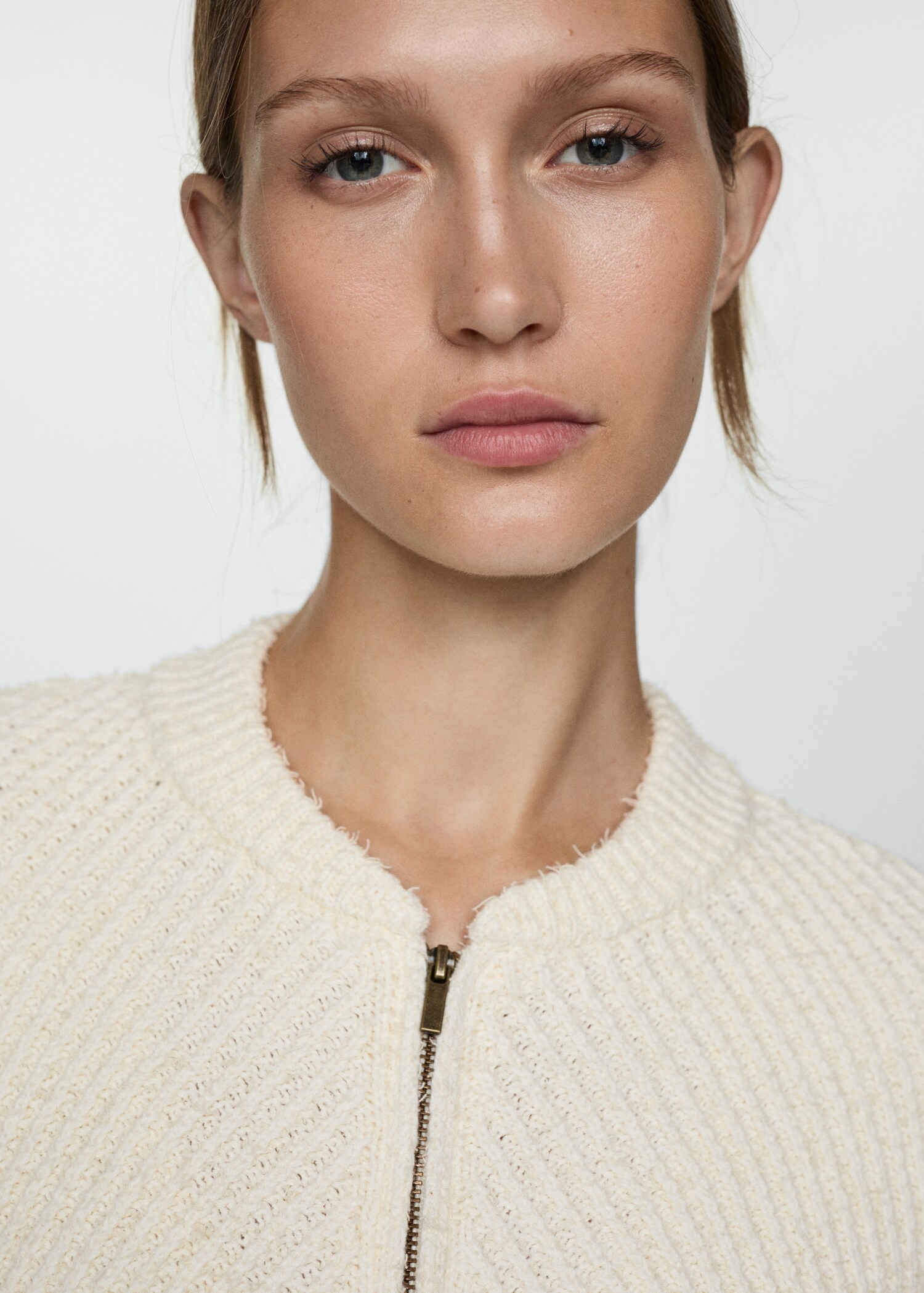 Knitted Jacket With Zipper Women MANGO USA knitted-jacket-with-zipper-women-mango-usa