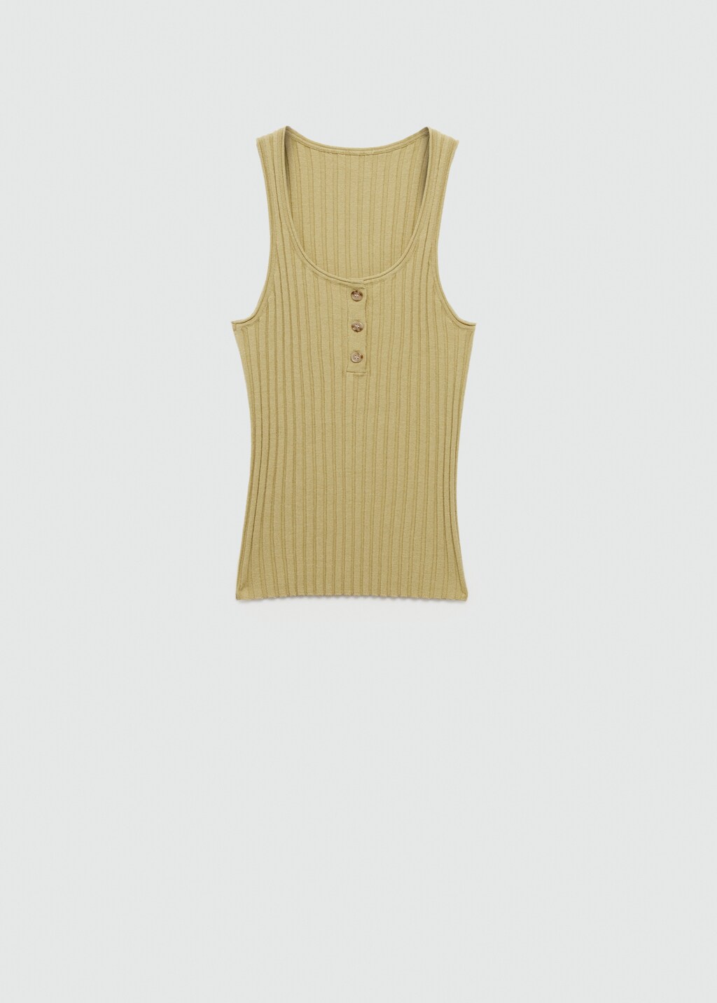 Top maille cotelee