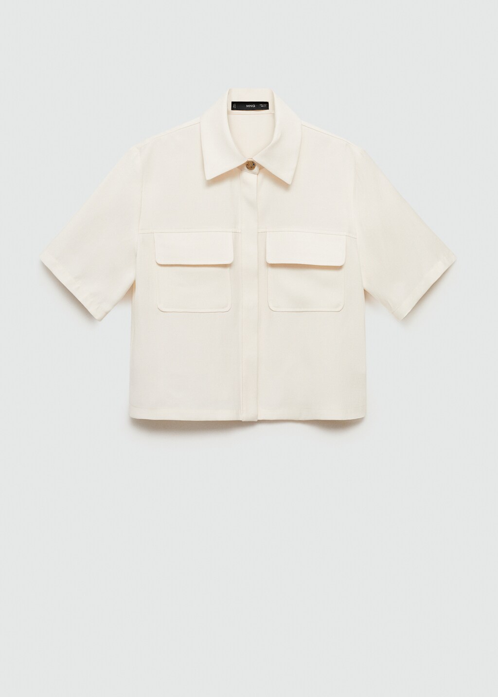 Camisas manga corta mango hotsell
