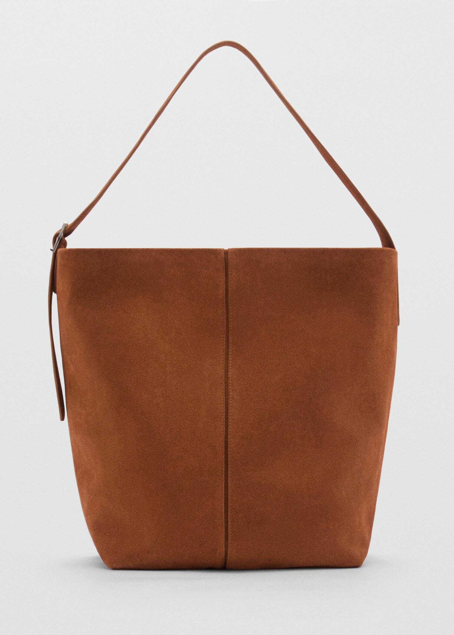 Leather shopper bag - Article without model