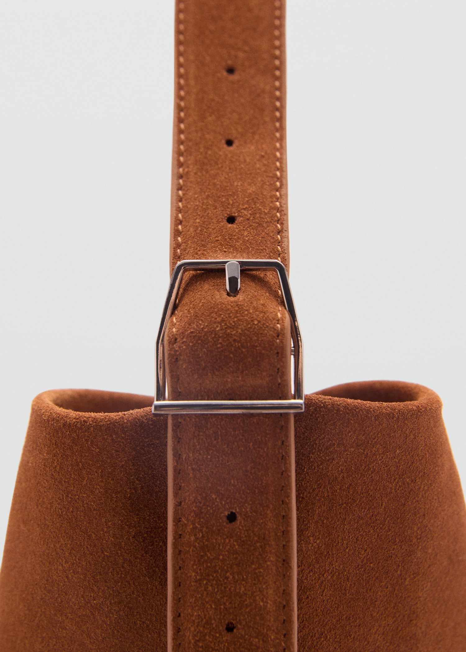 Sac shopper cuir Femme MANGO Nouvelle-Calédonie - Main Image