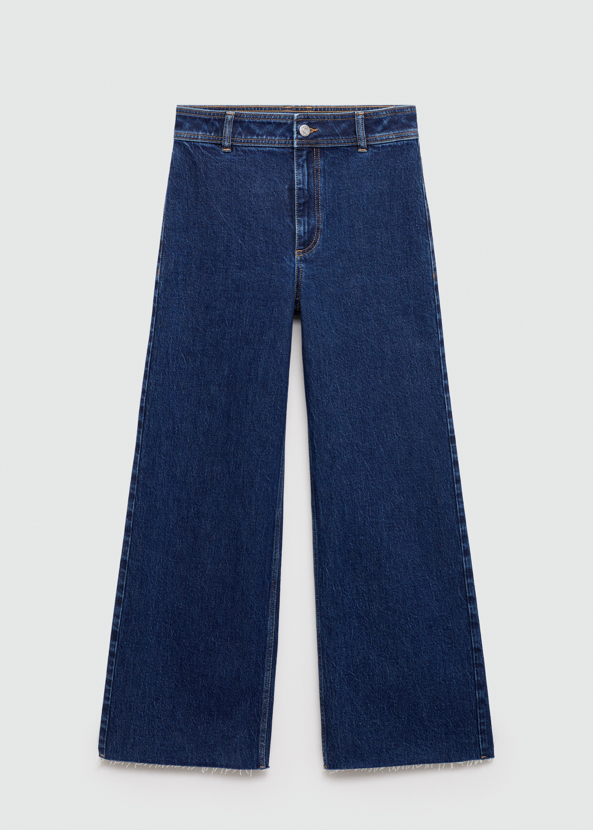 Catherin yüksek belli culotte jean pantolon - Modelsiz ürün