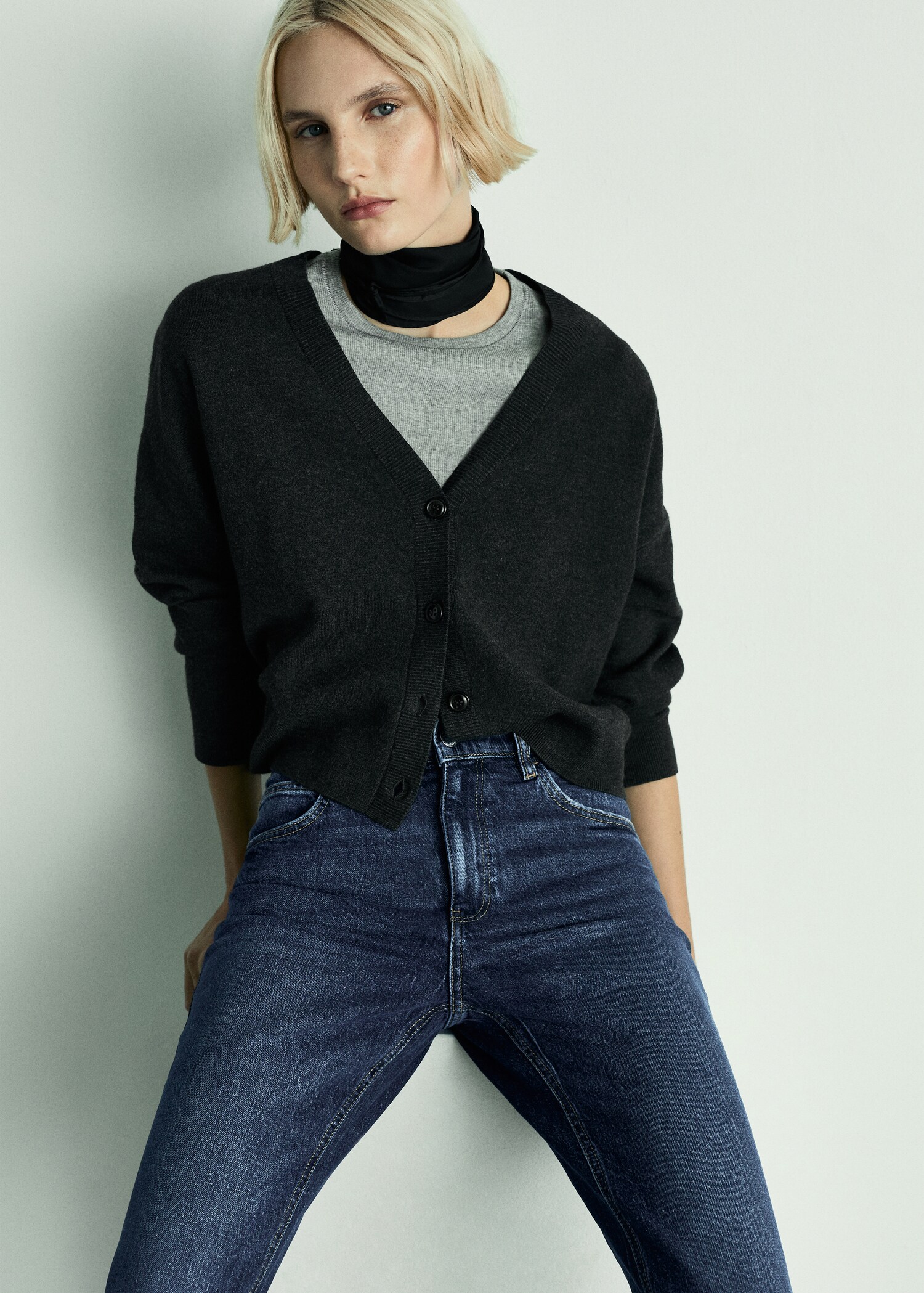 Jeans Newmom confort tiro alto - Detalle del artículo 1