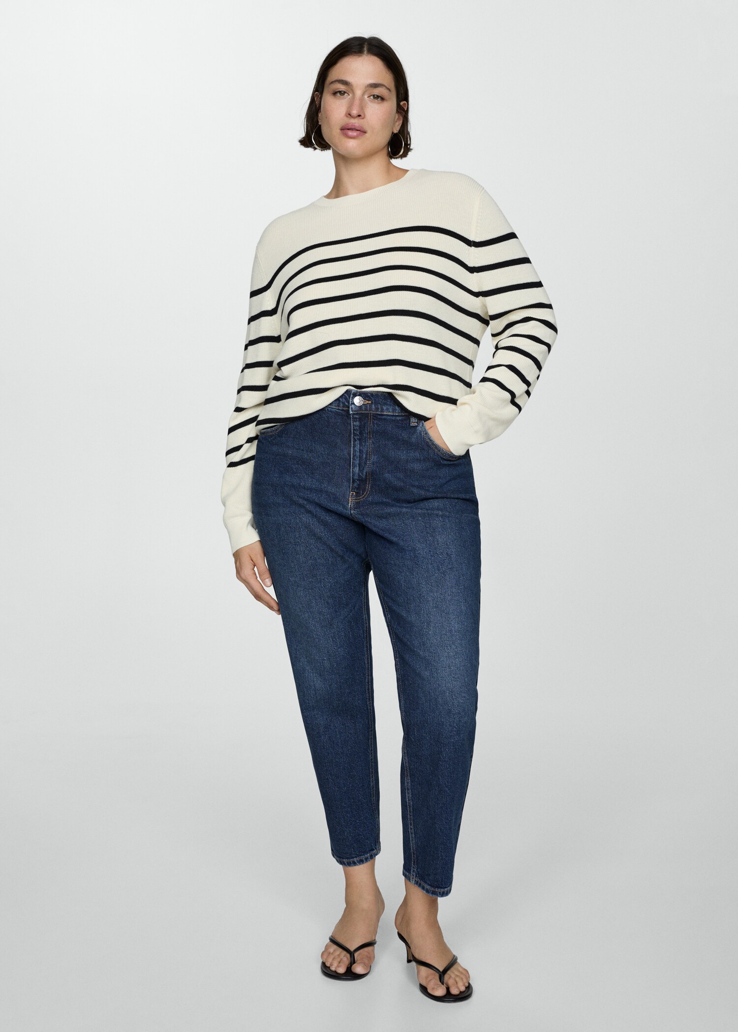 Jeans Newmom confort tiro alto - Detalle del artículo 3