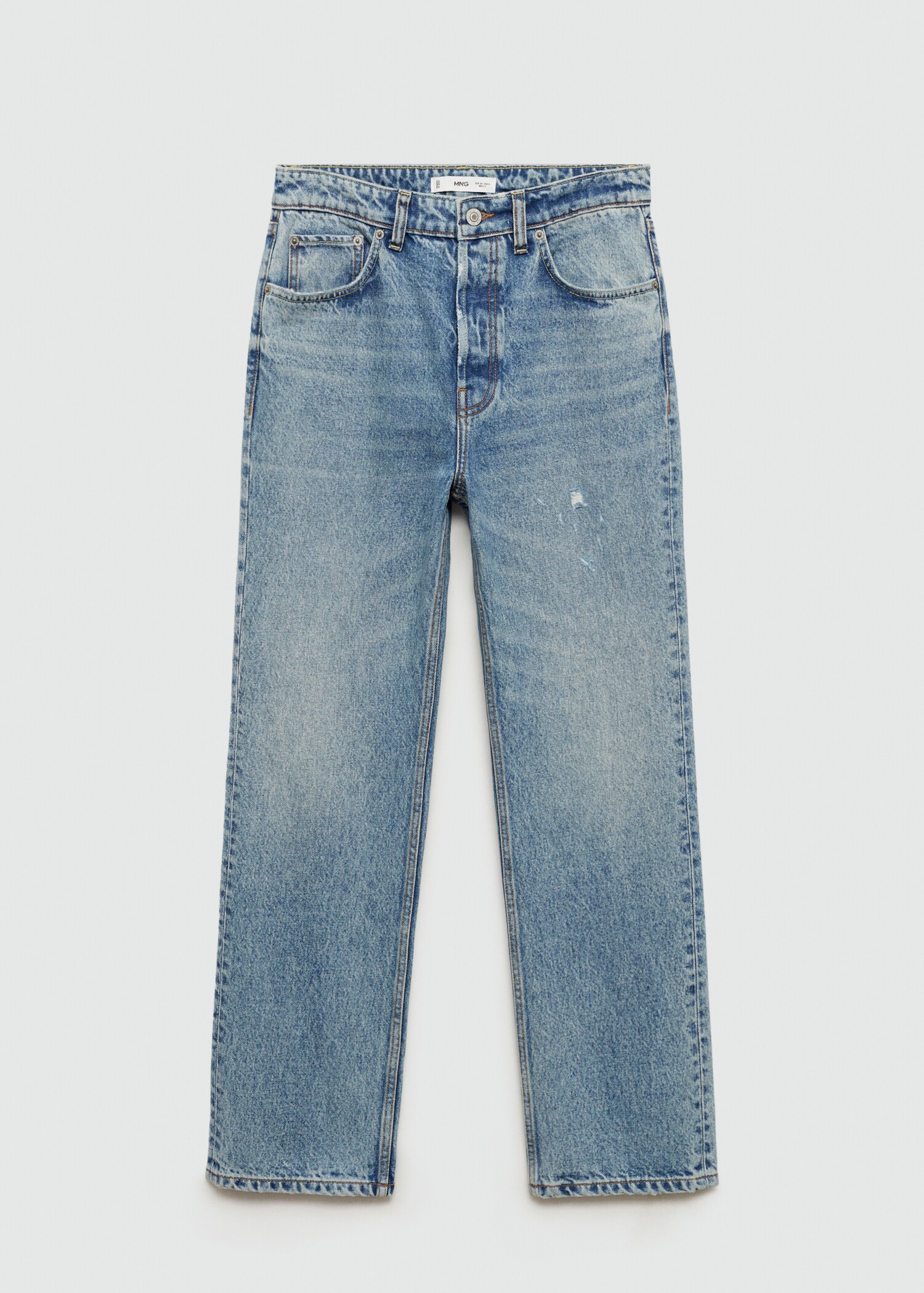 Jeans loose estilo boyfriend - Artículo sin modelo