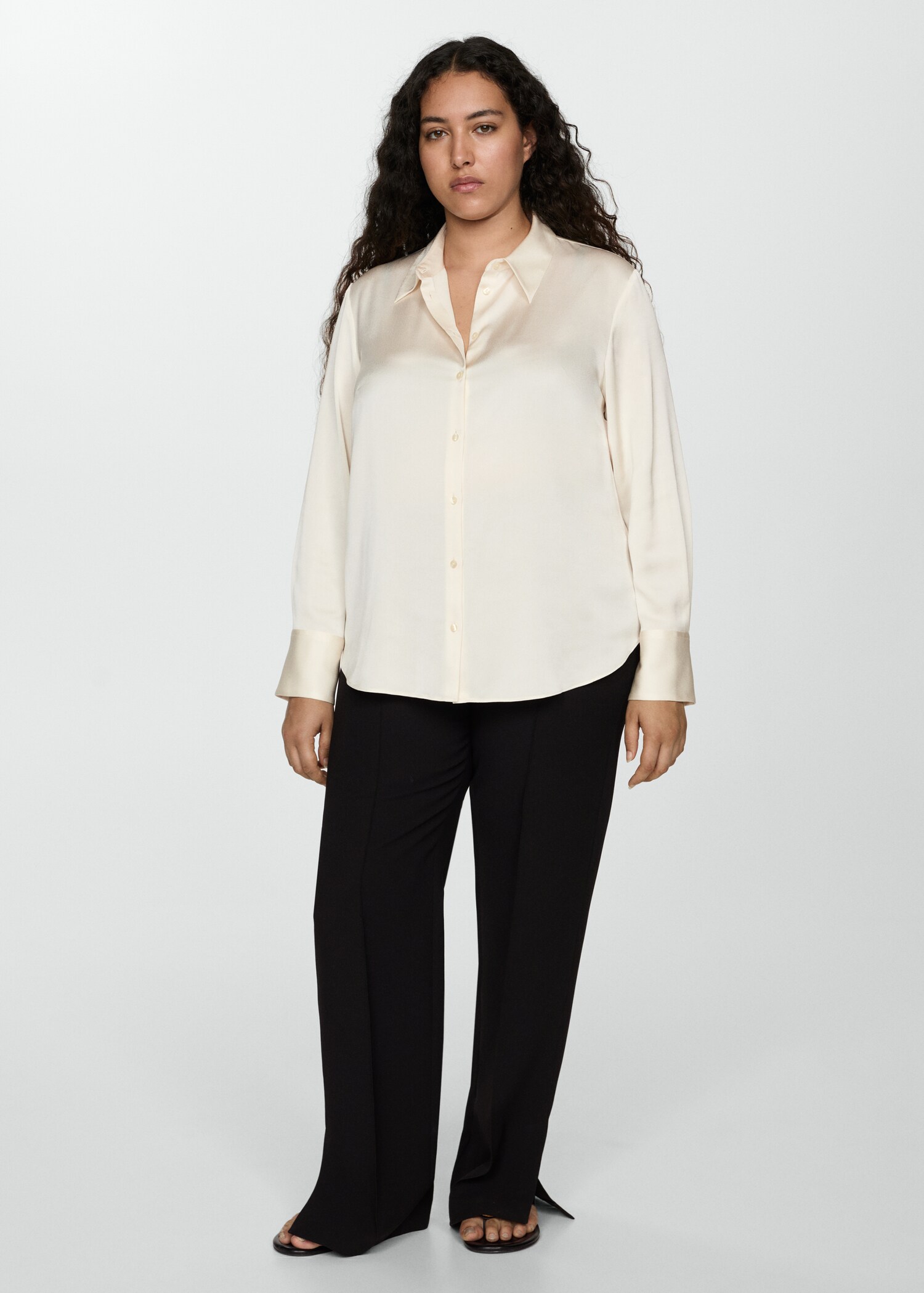 Chemise fluide satinée - Détail de l'article 3