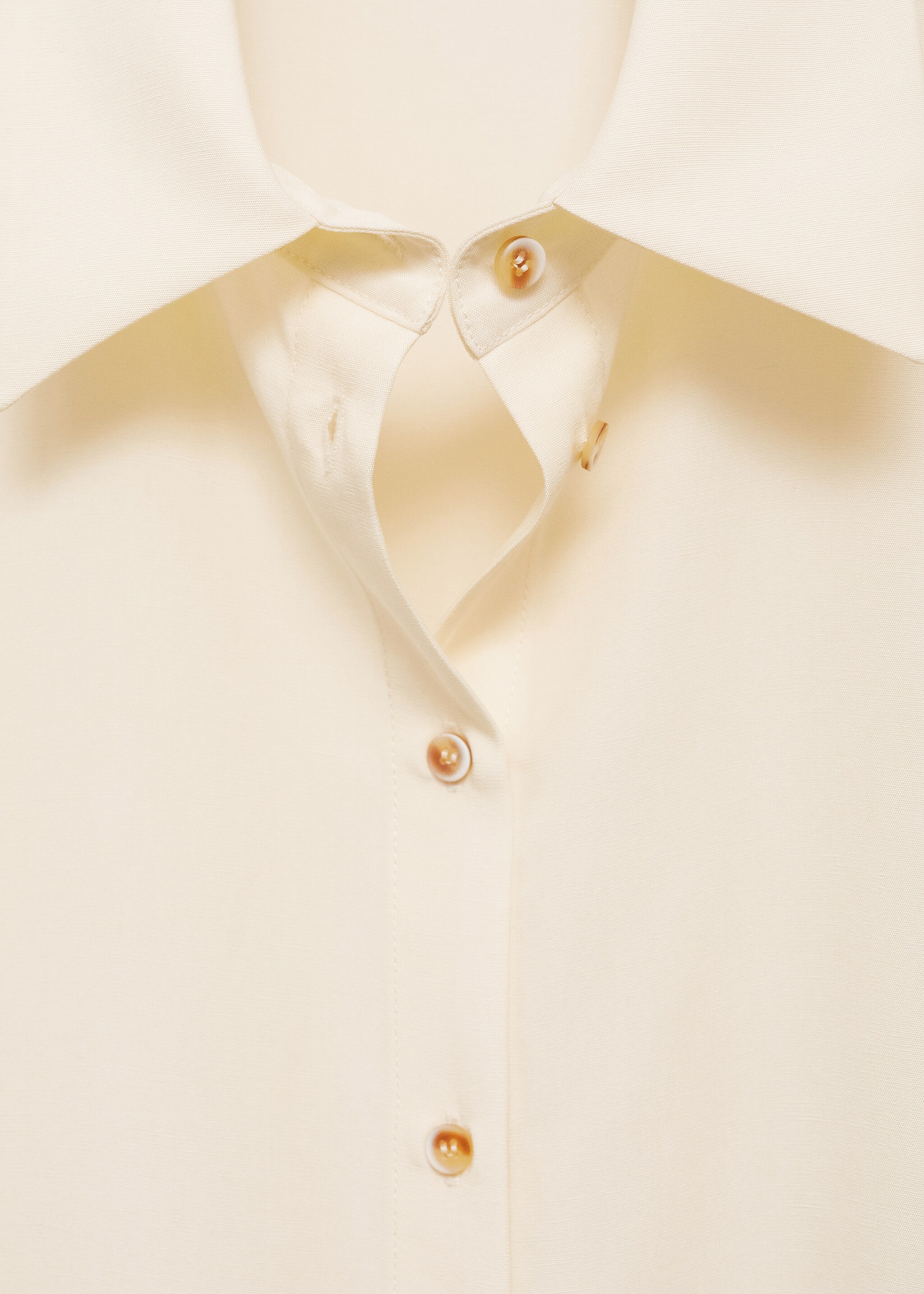 Short-sleeved lyocell shirt - Details of the article 8