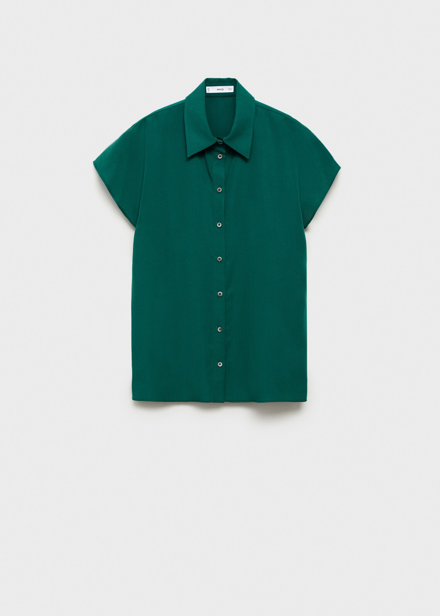Camicia lyocell maniche corte - Articolo senza modello
