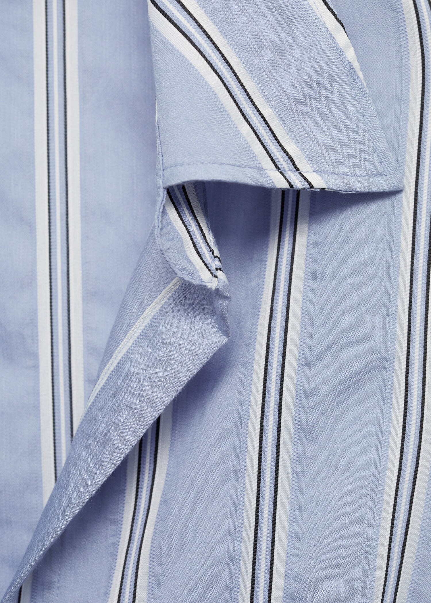 Vestido camisero drapeado - Detalle del artículo 8