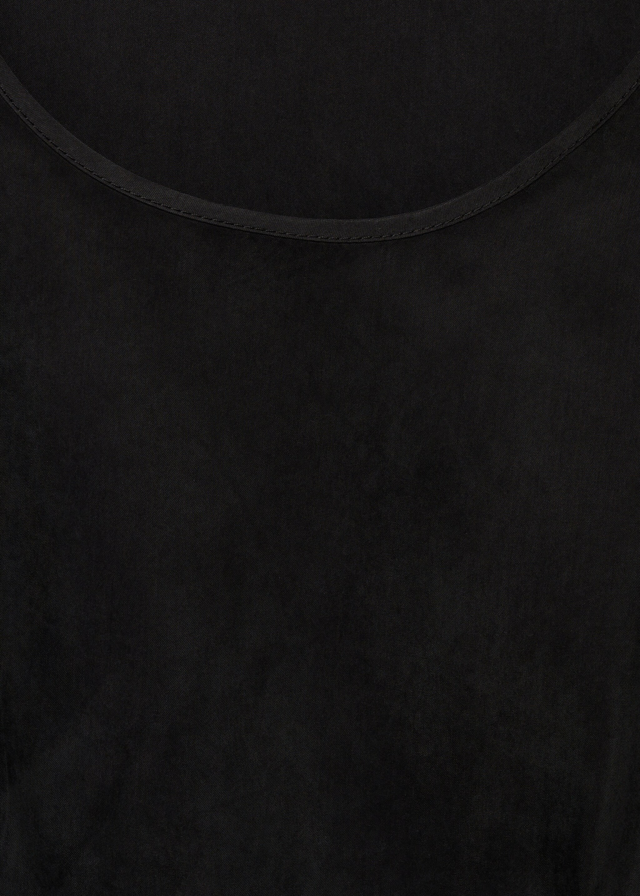 Cupro dress with side knot - Details of the article 0