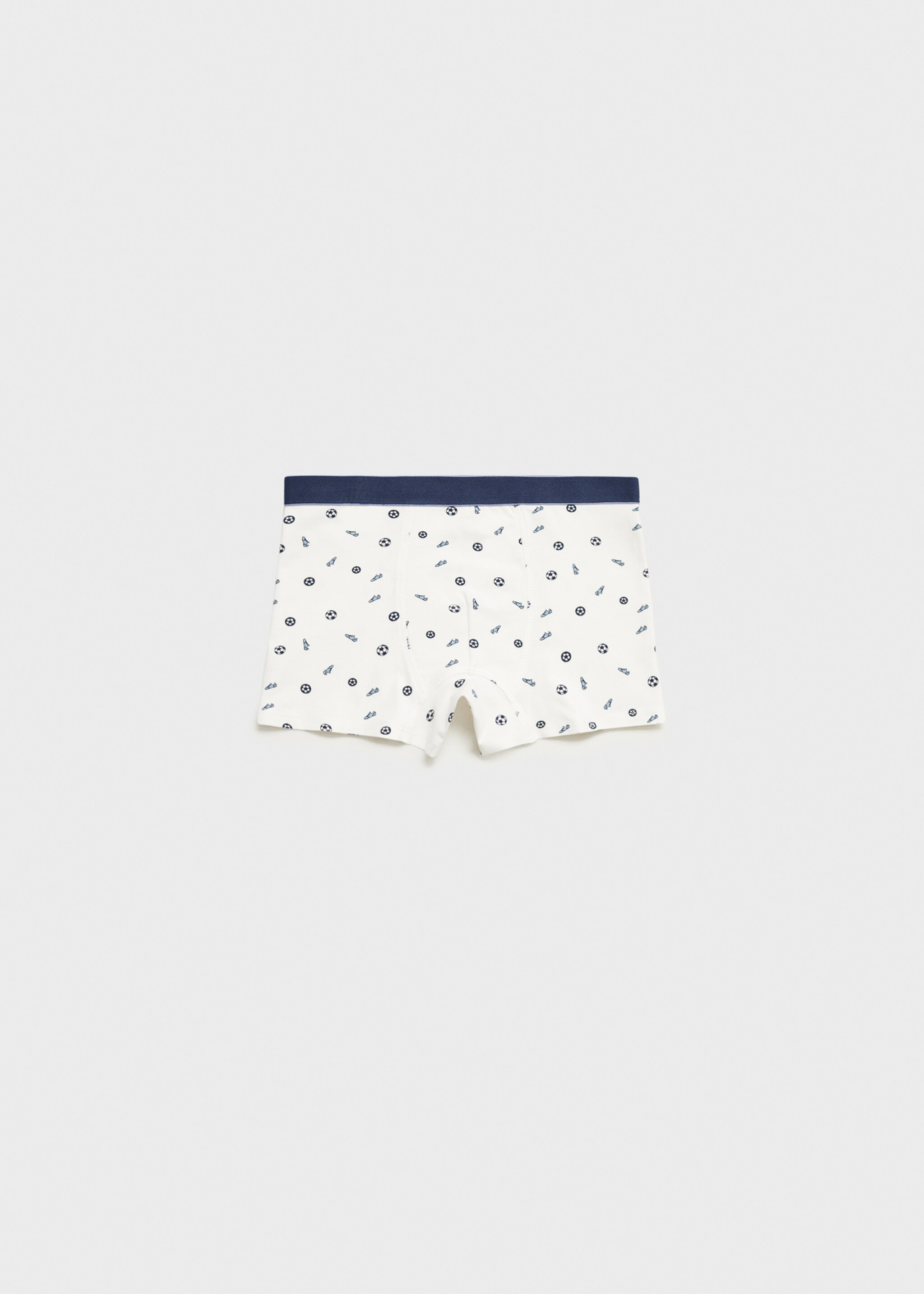 Pack 3 boxers combinés - Verso de l’article, Bleu marine foncé. Ref: 77014041-00.
