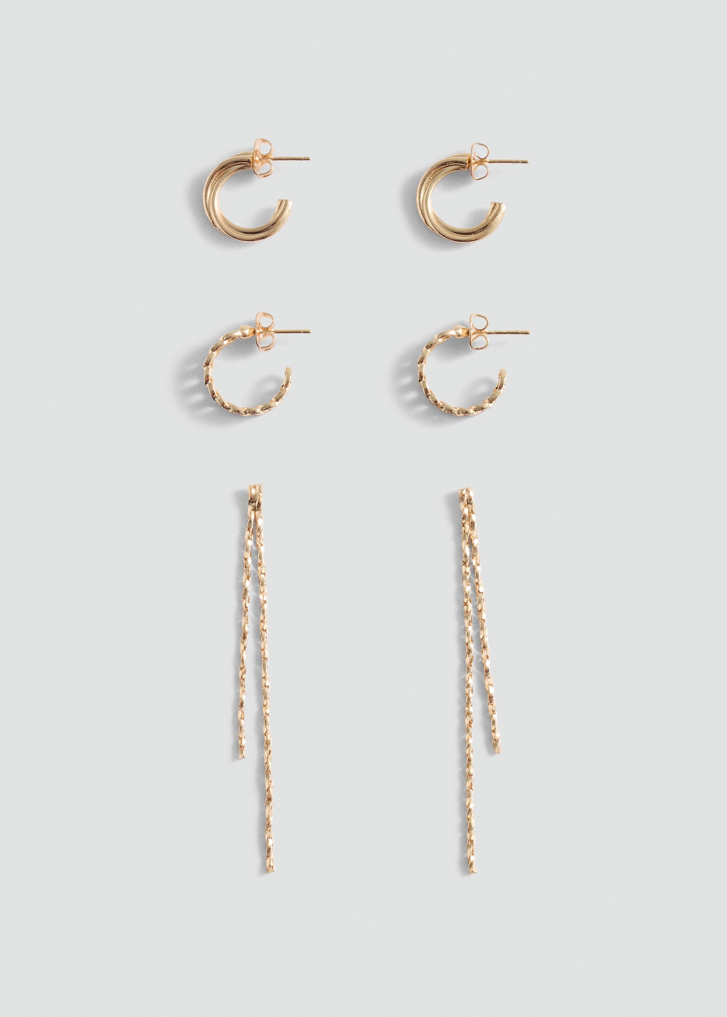 Pack of 3 earrings - Article without model