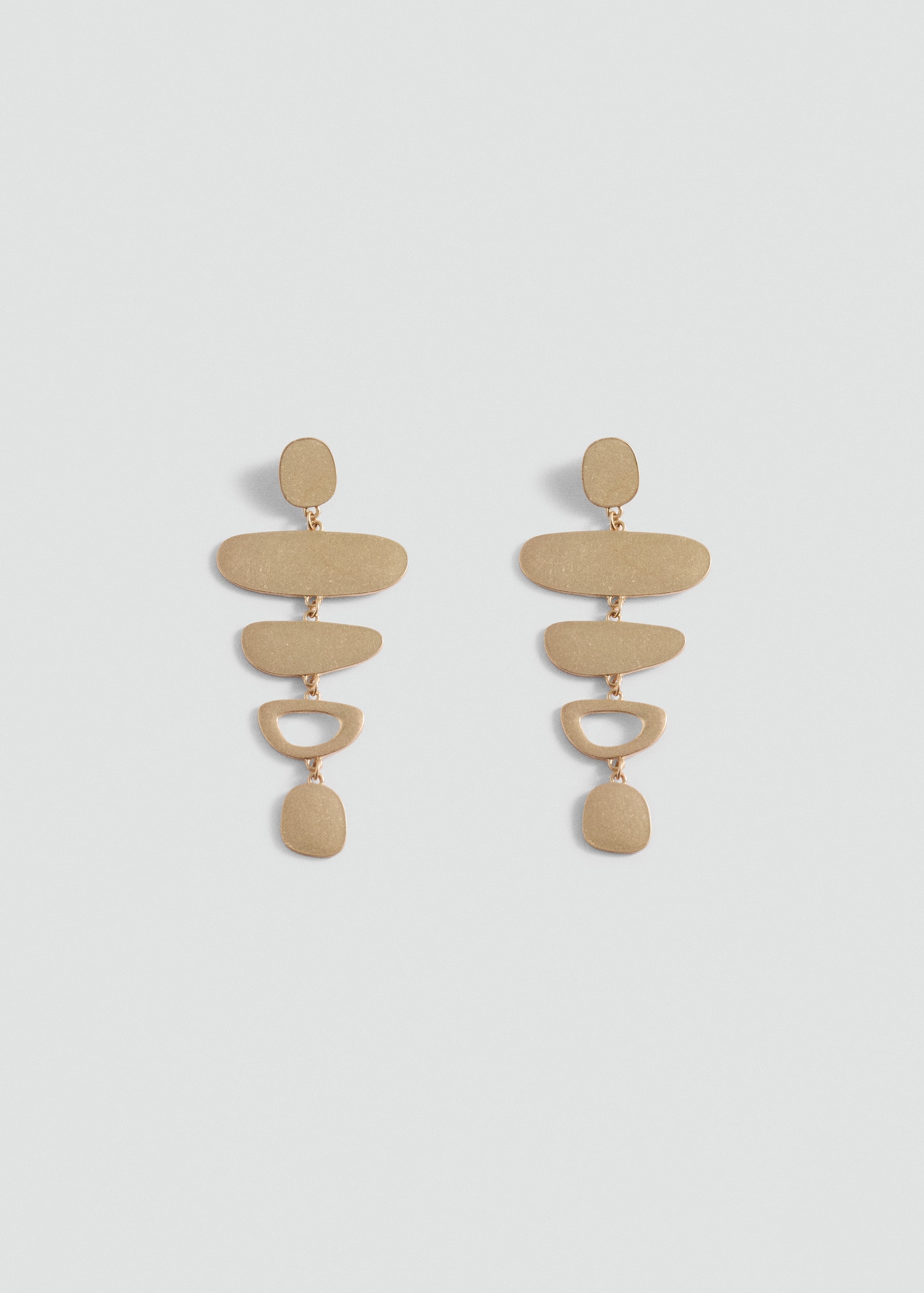 Boucles d'oreilles pendantes géométriques - Article sans modèle