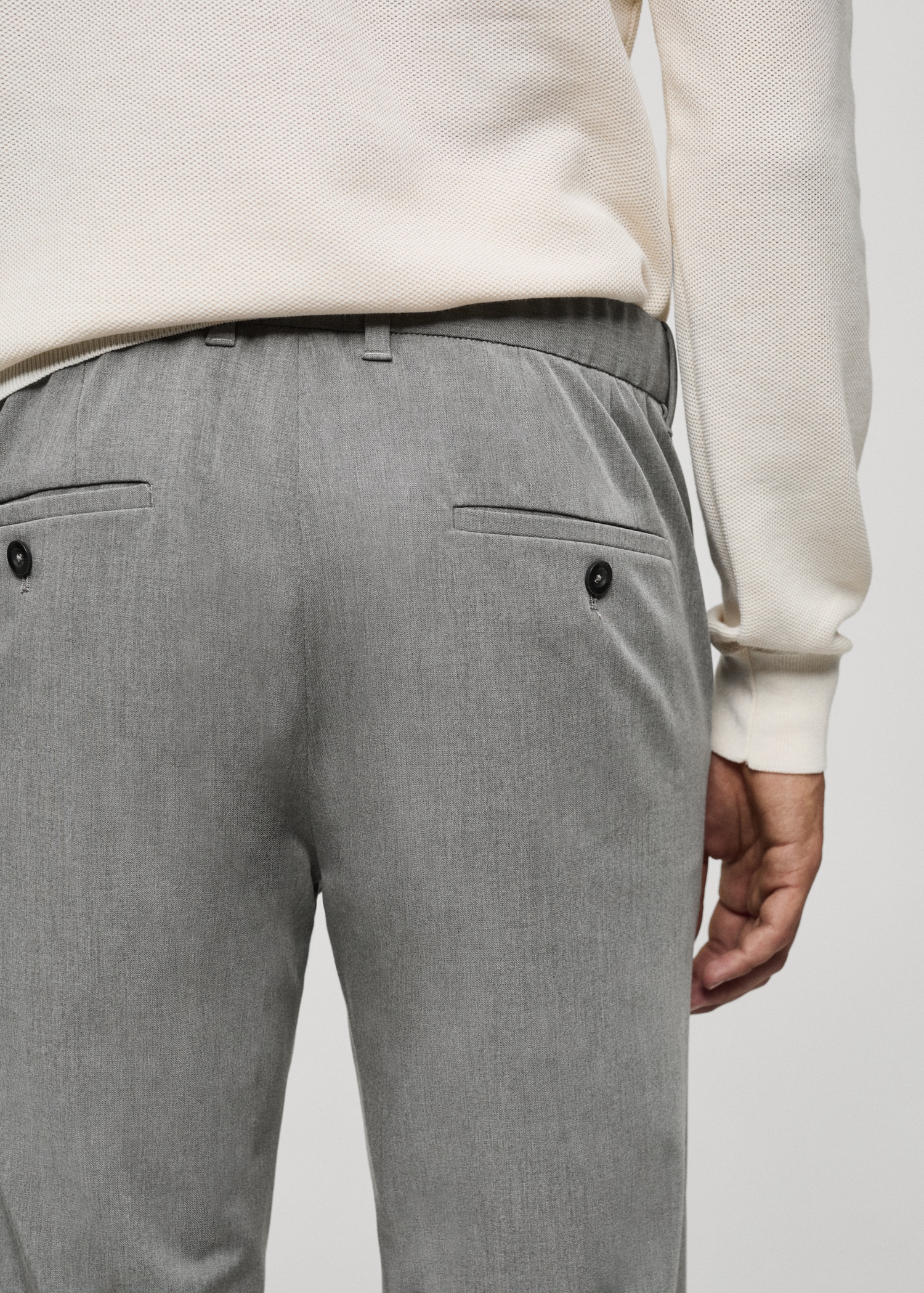 Pantalon slim-fit comfort stretch - Détail de l'article 6