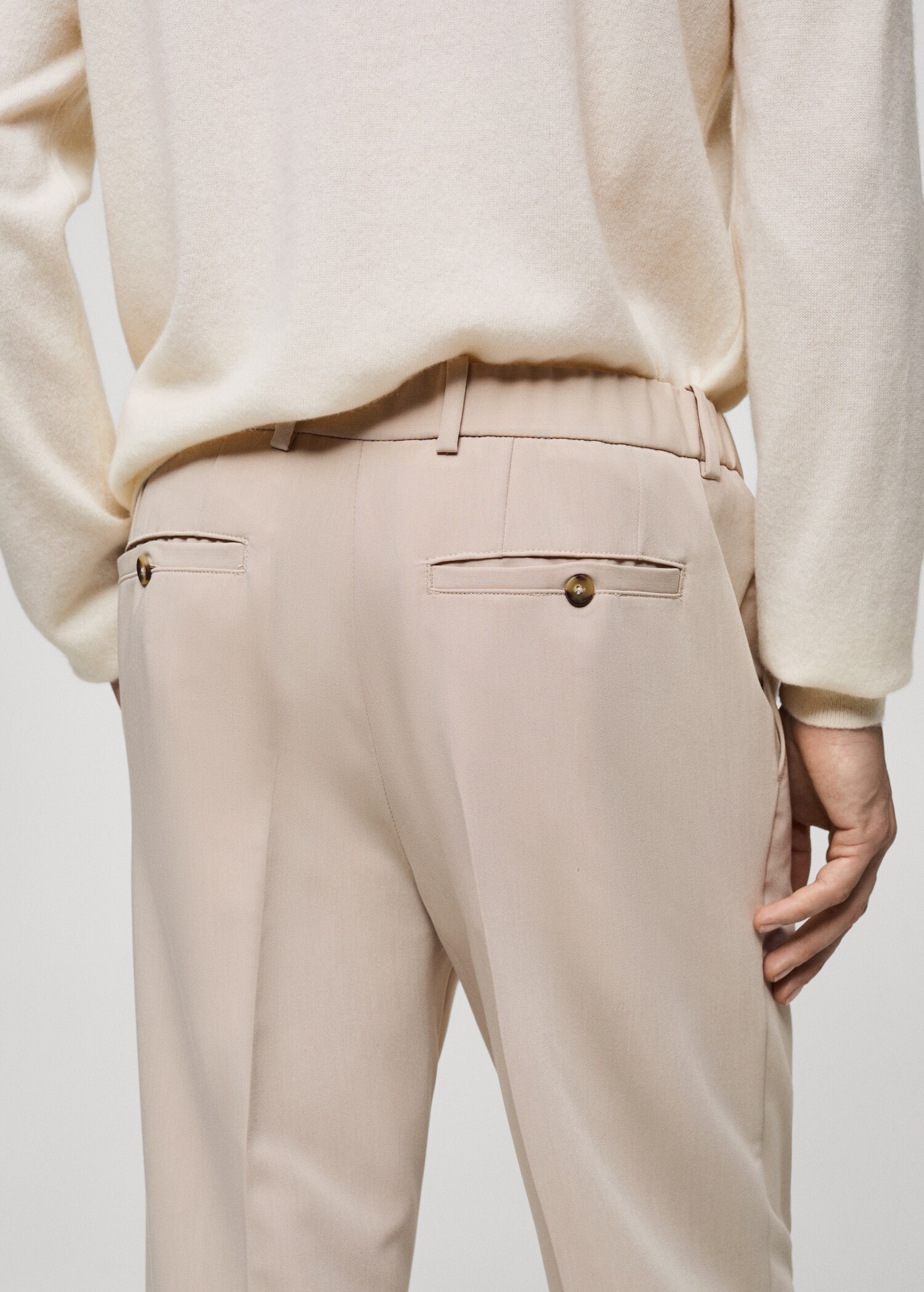 Pantalon regular-fit fluide pinces - Détail de l'article 6