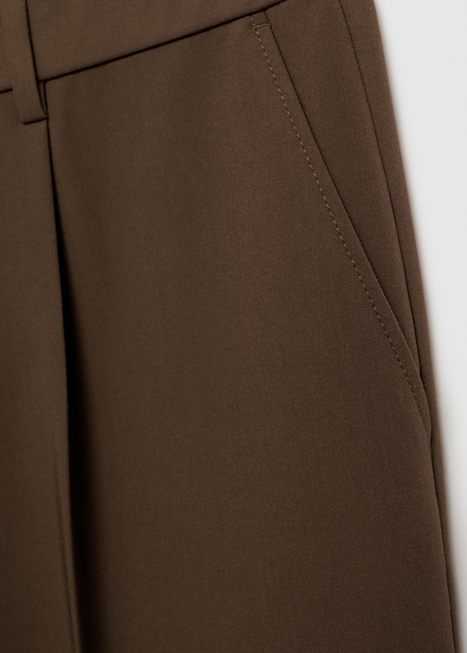 Pantalon regular-fit fluide pinces - Détail de l'article 0