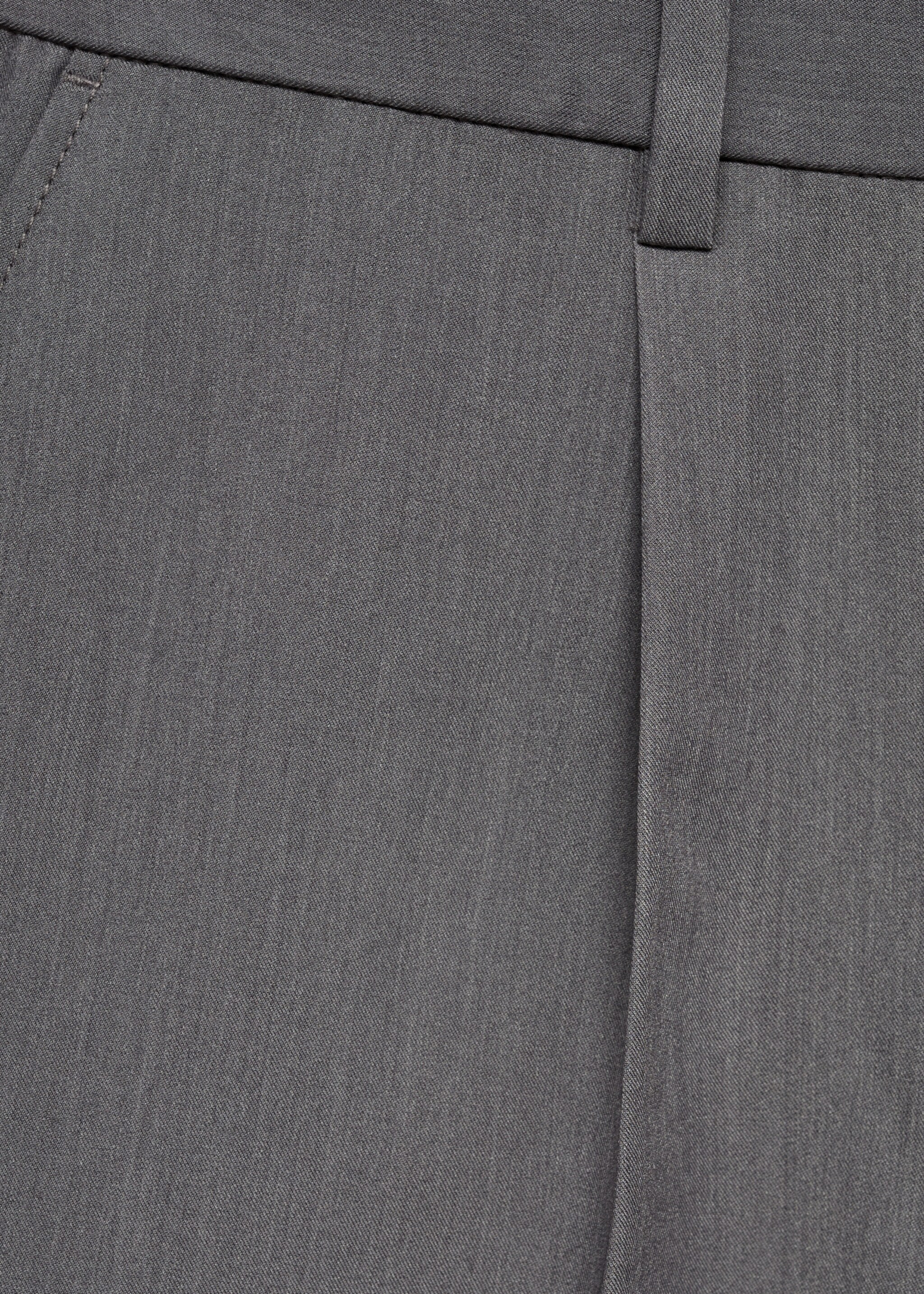 Regular-fit pleated flowy trousers - Details of the article 0