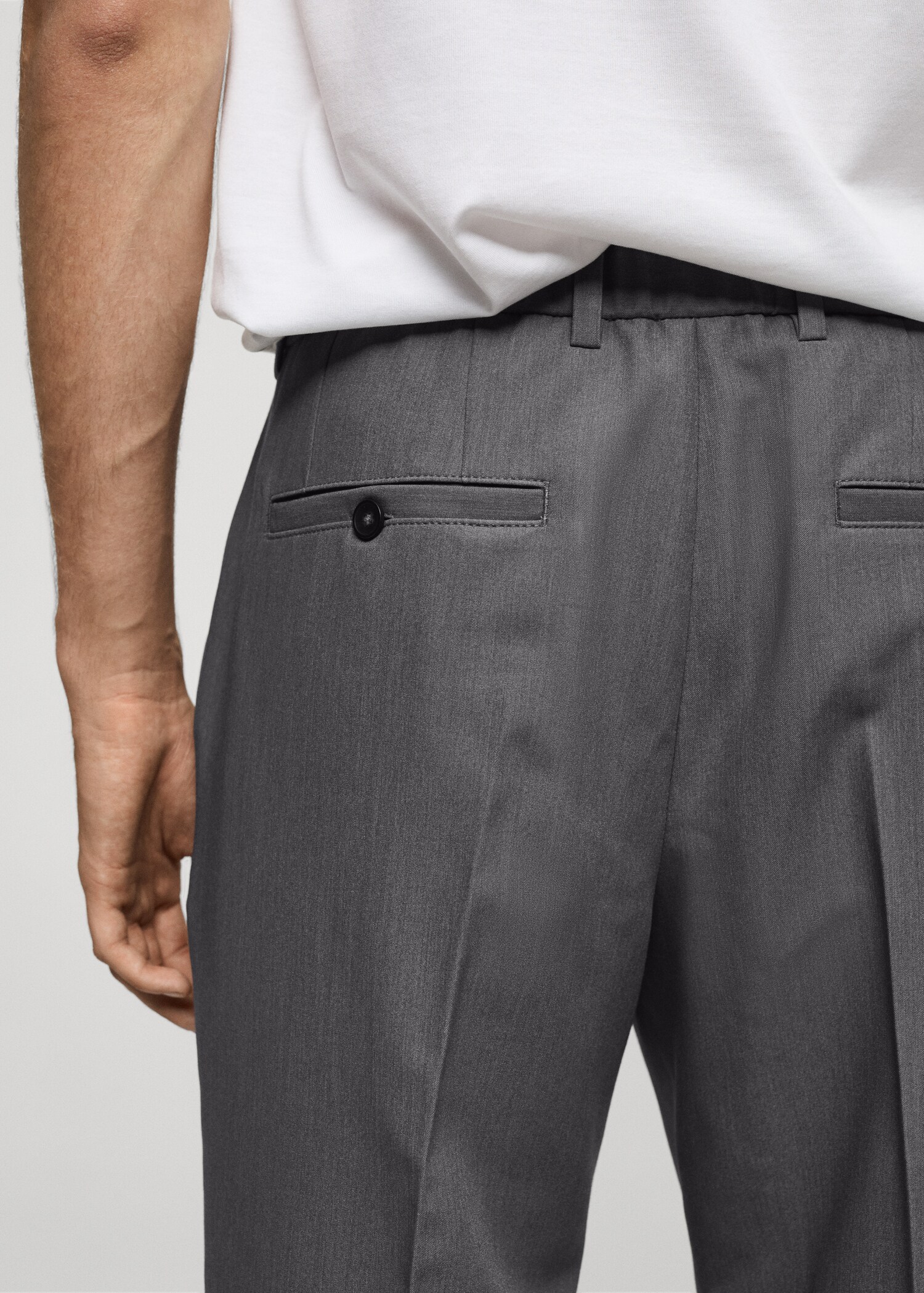 Pantalon regular-fit fluide pinces - Détail de l'article 6