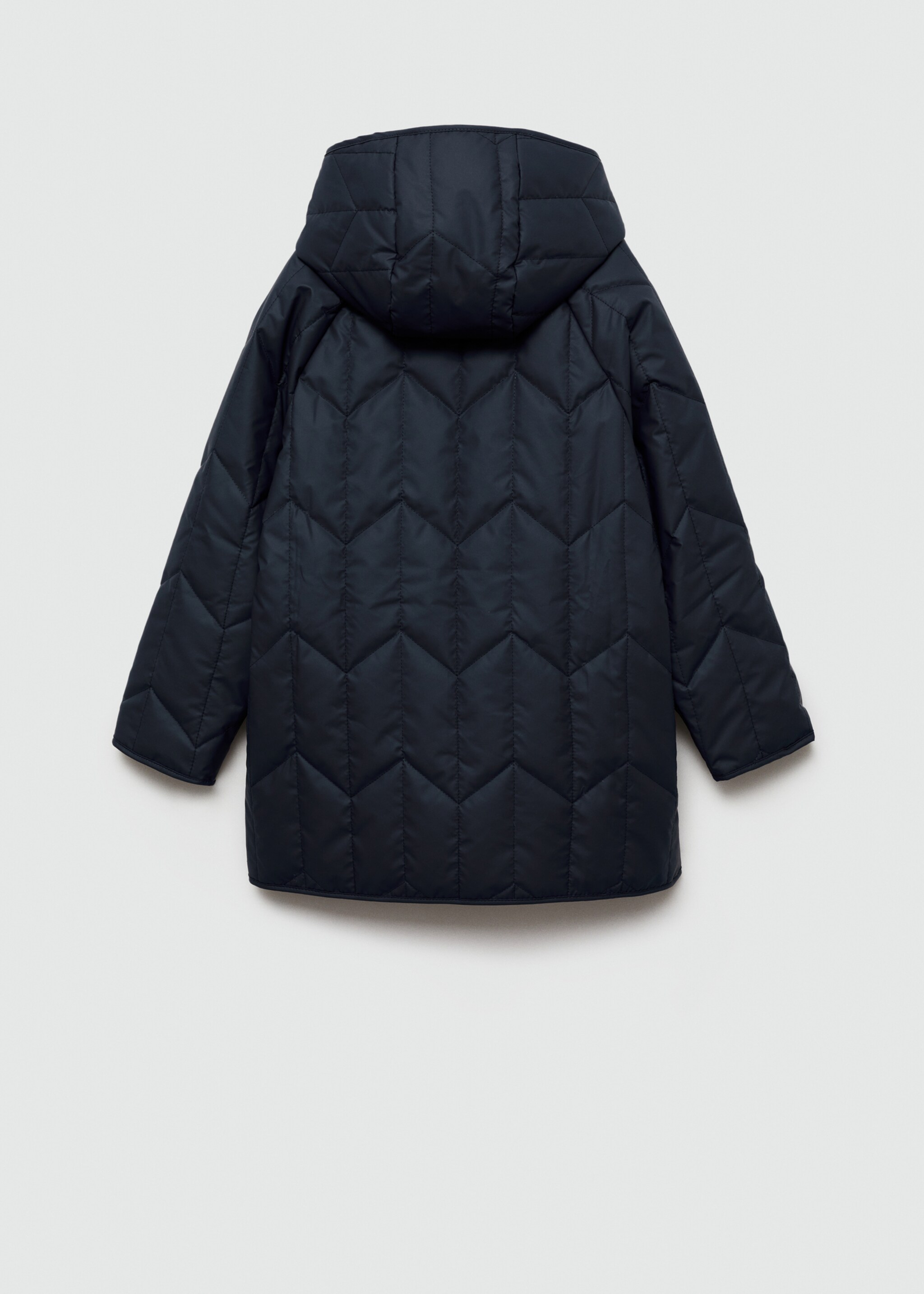 Anorak matelassé imperméable à losanges - Verso de l’article