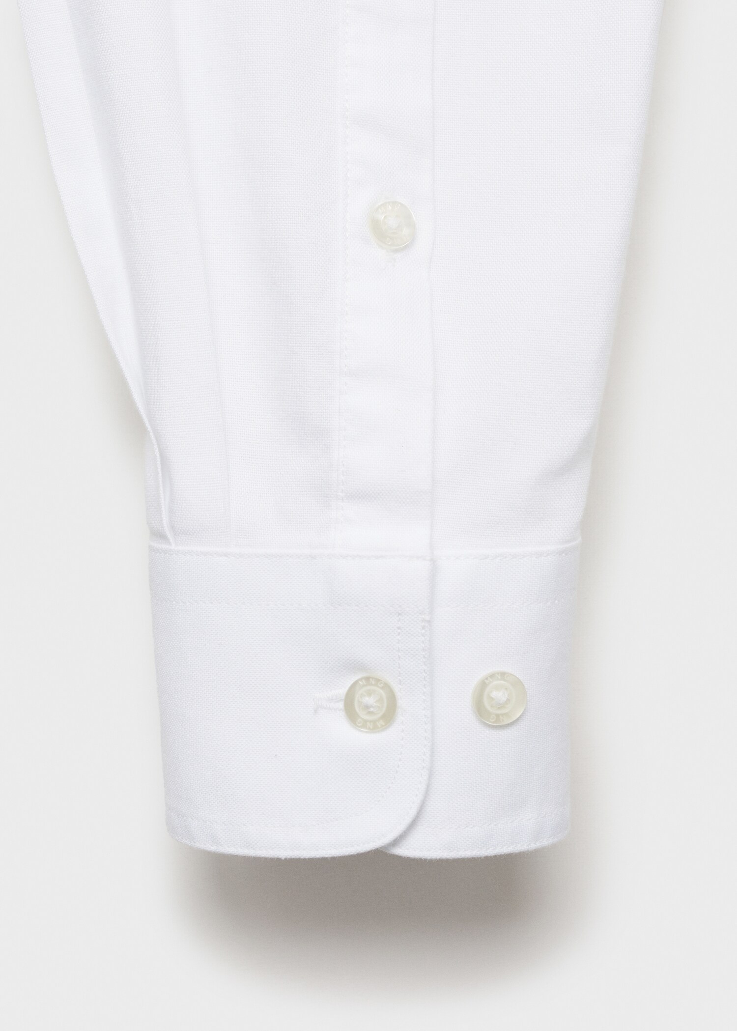 Regular fit Oxford cotton shirt - Details of the article 0