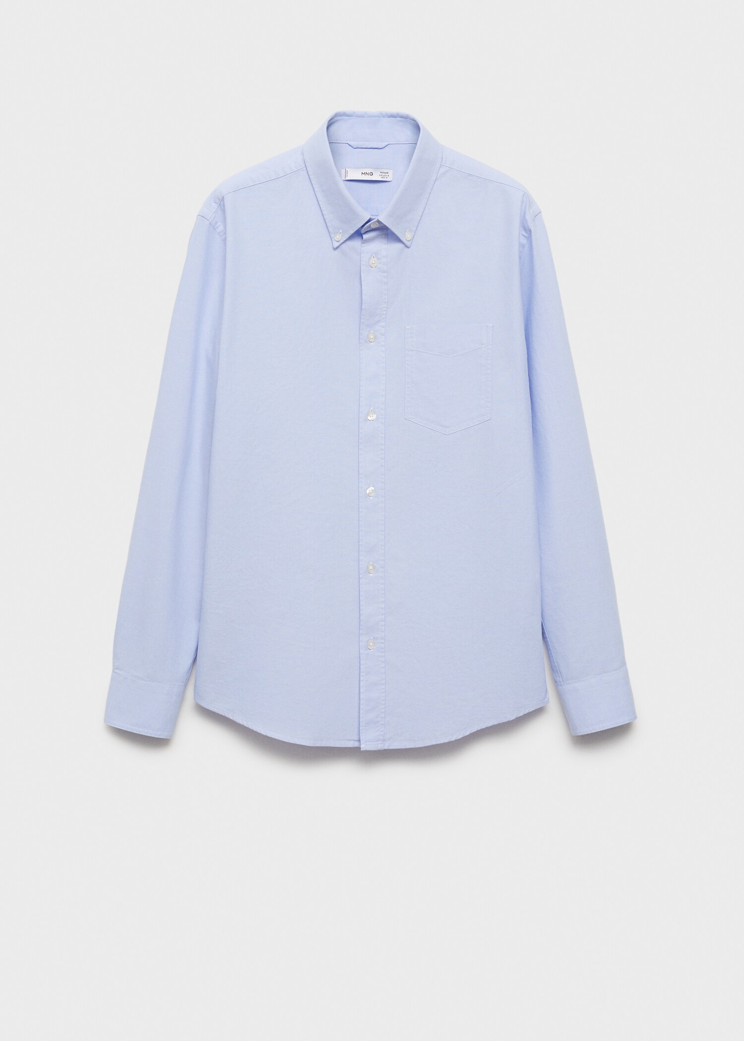 Regular fit Oxford cotton shirt - Article without model