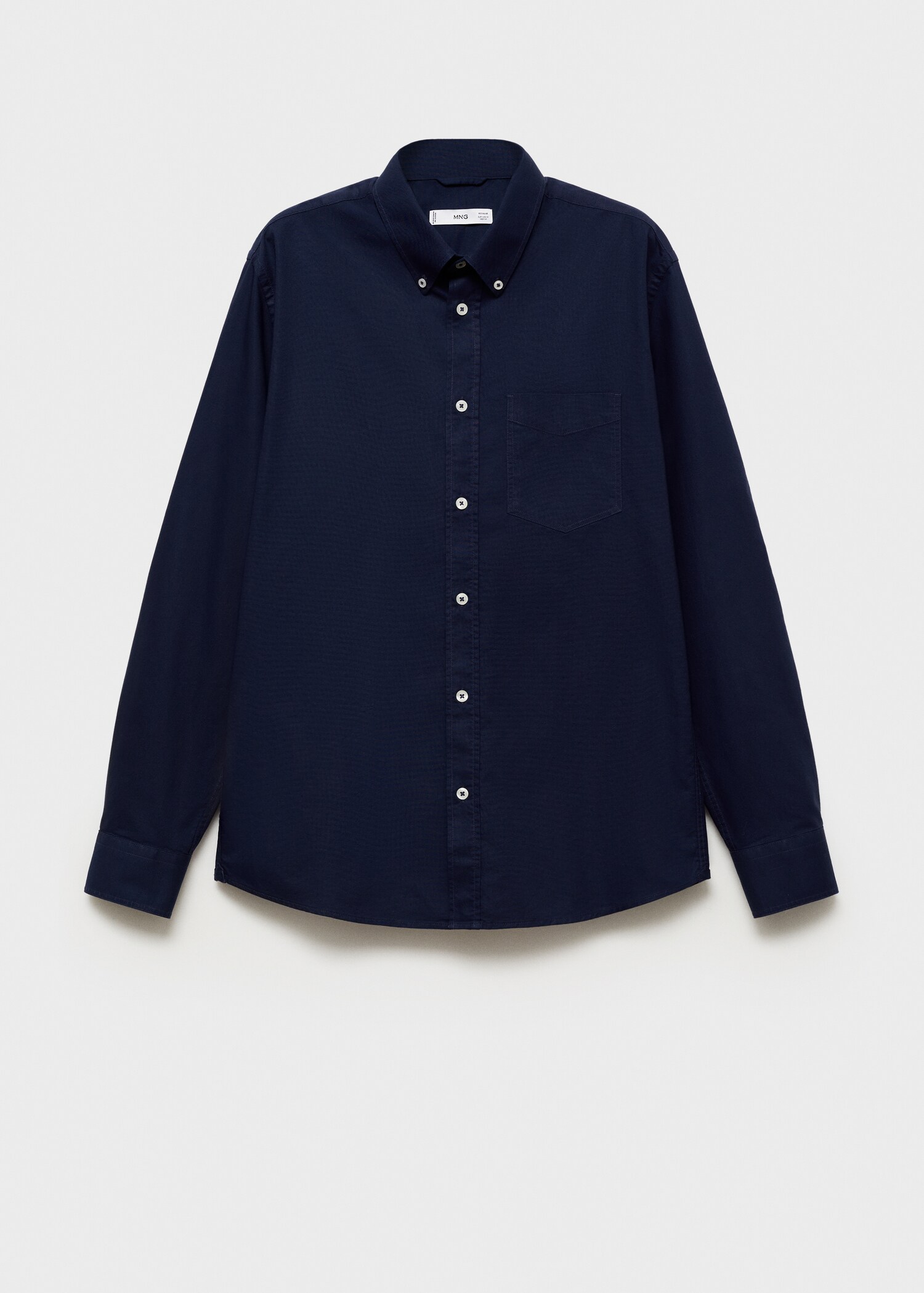 Regular fit Oxford cotton shirt - Article without model