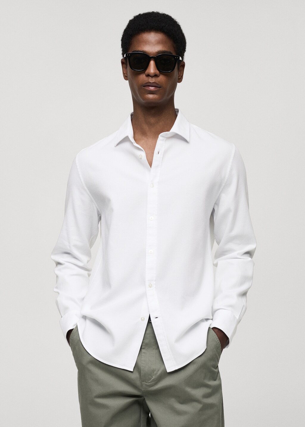 Camisa Microraya Fácil Plancha + Anti Olor Slim Fit | Camisas De Hombre