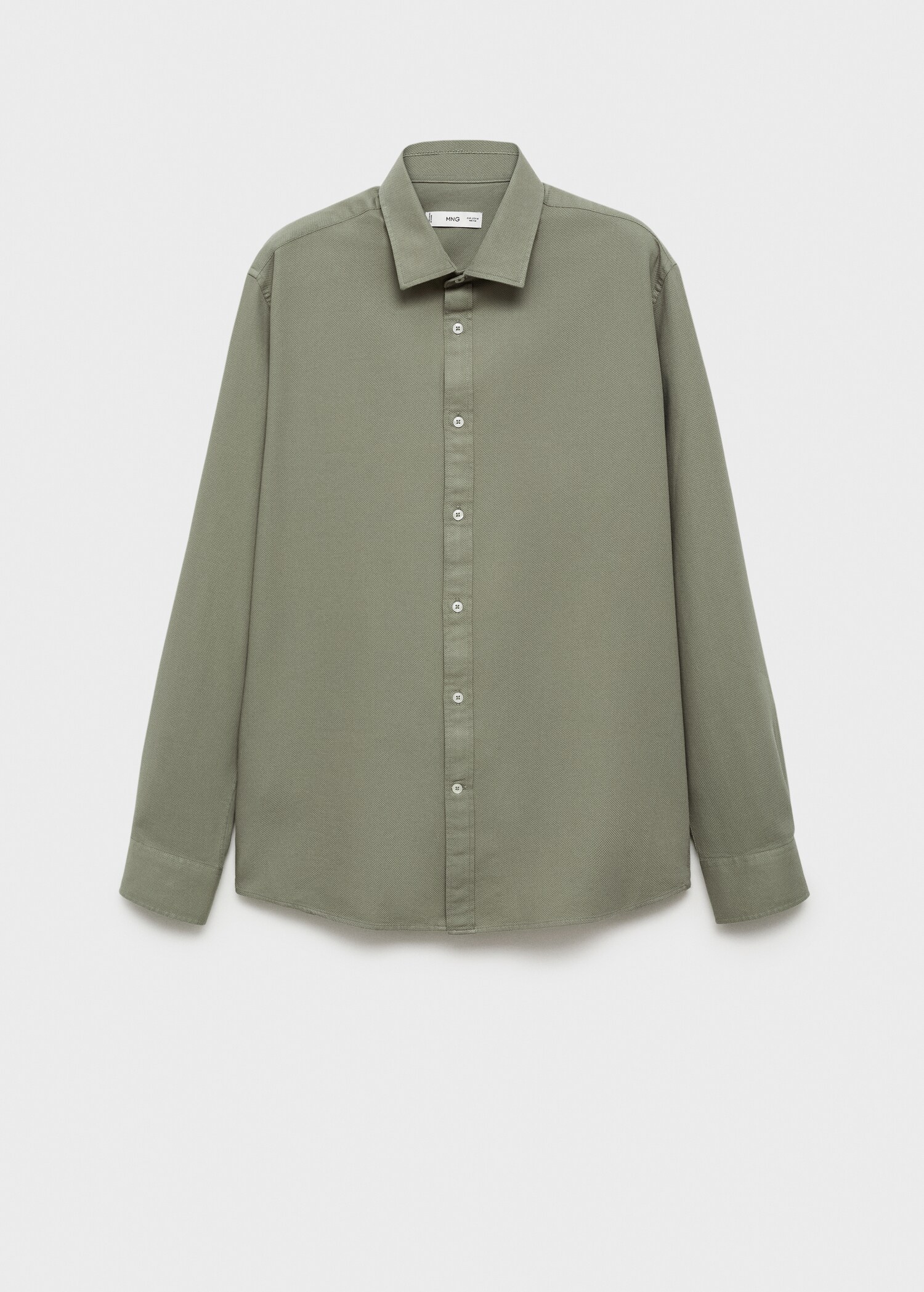 Camisa 100% algodón estructura regular fit - Artículo sin modelo