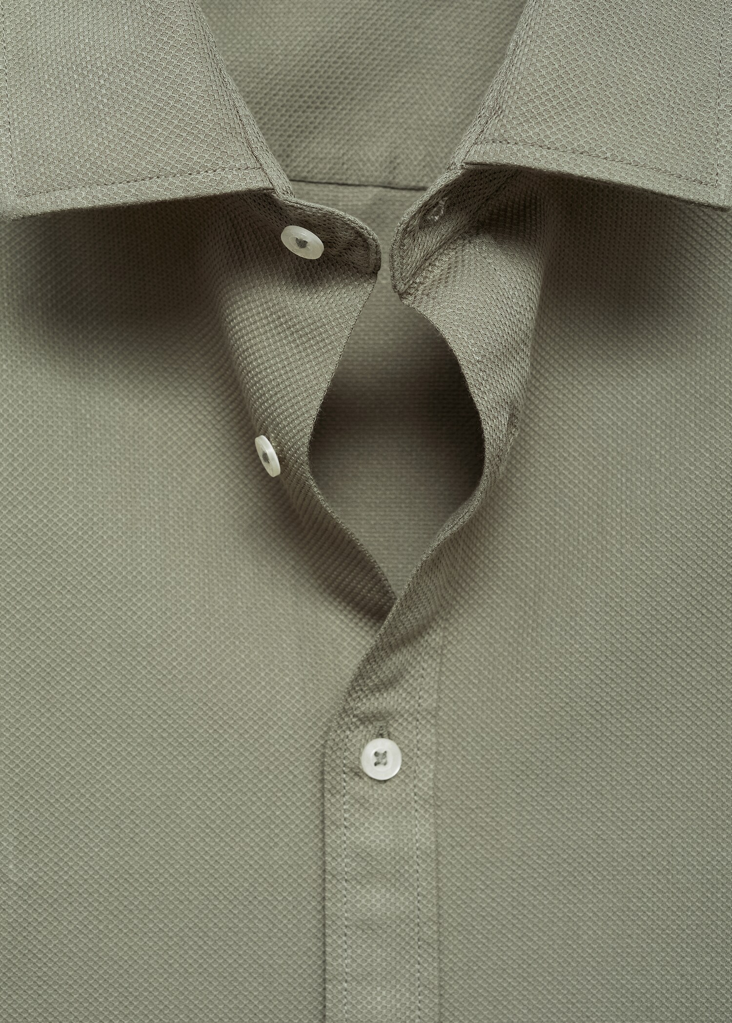 Camisa 100% algodón estructura regular fit - Detalle del artículo 8