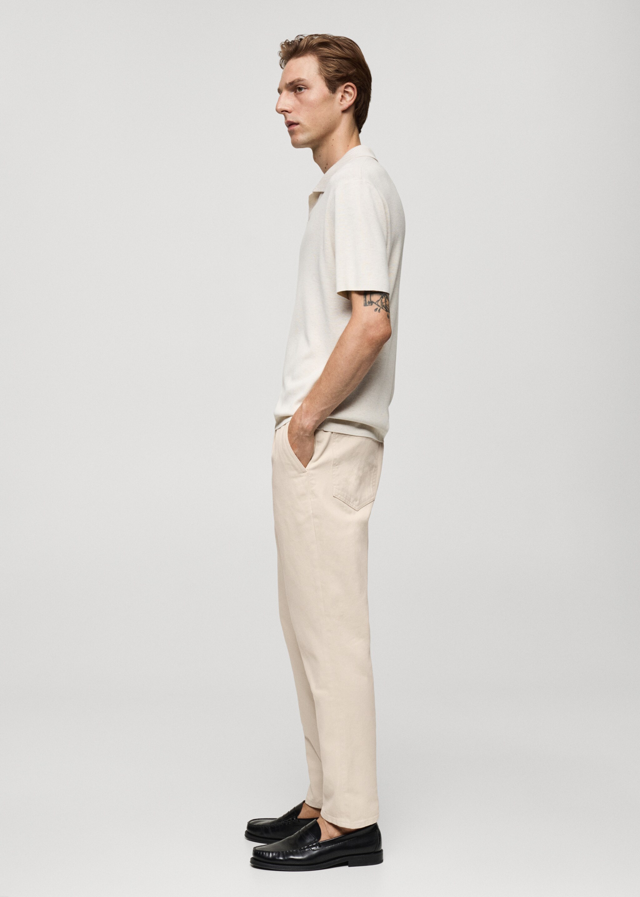 Tejano pinzas tapered fit - Detalle del artículo 2