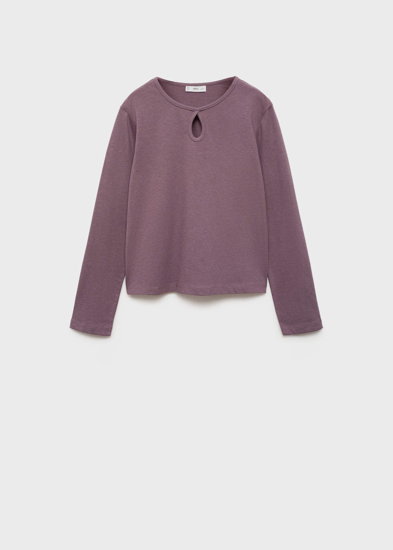 Long sleeve cotton t-shirt - Article without model