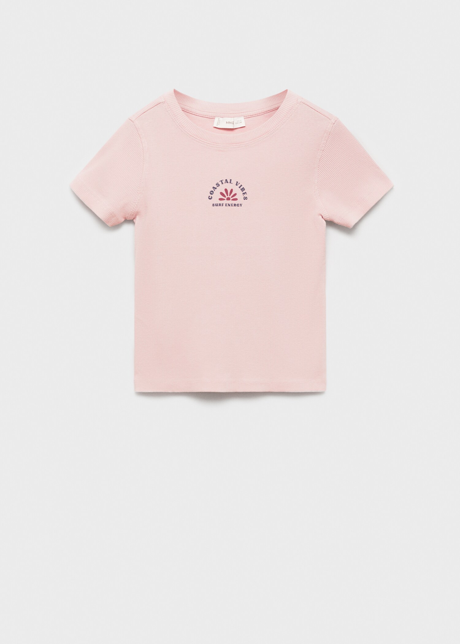 Ribbed printed t -shirt - Article without model