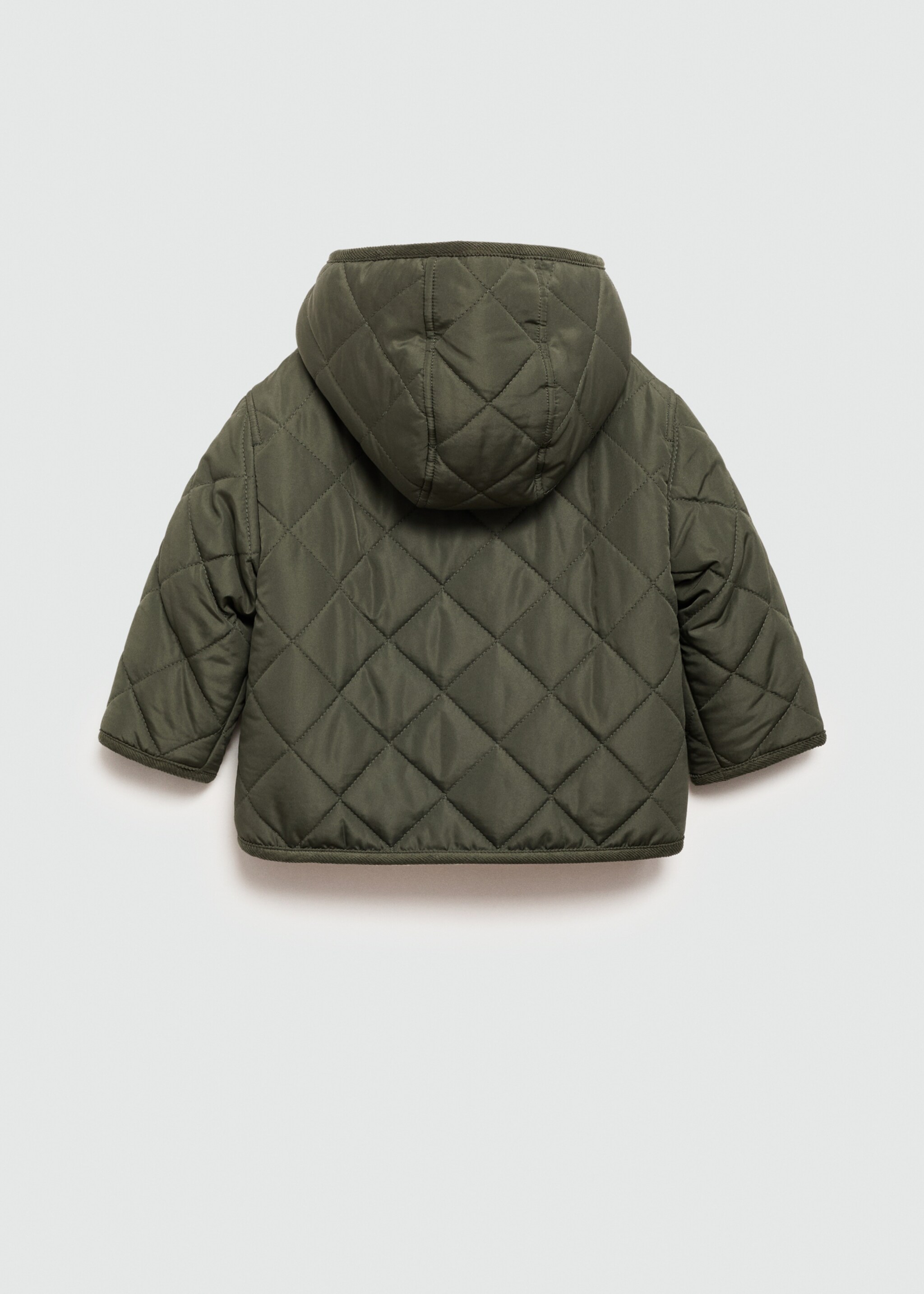 Anorak acolchado interior borreguito - Reverso del artículo