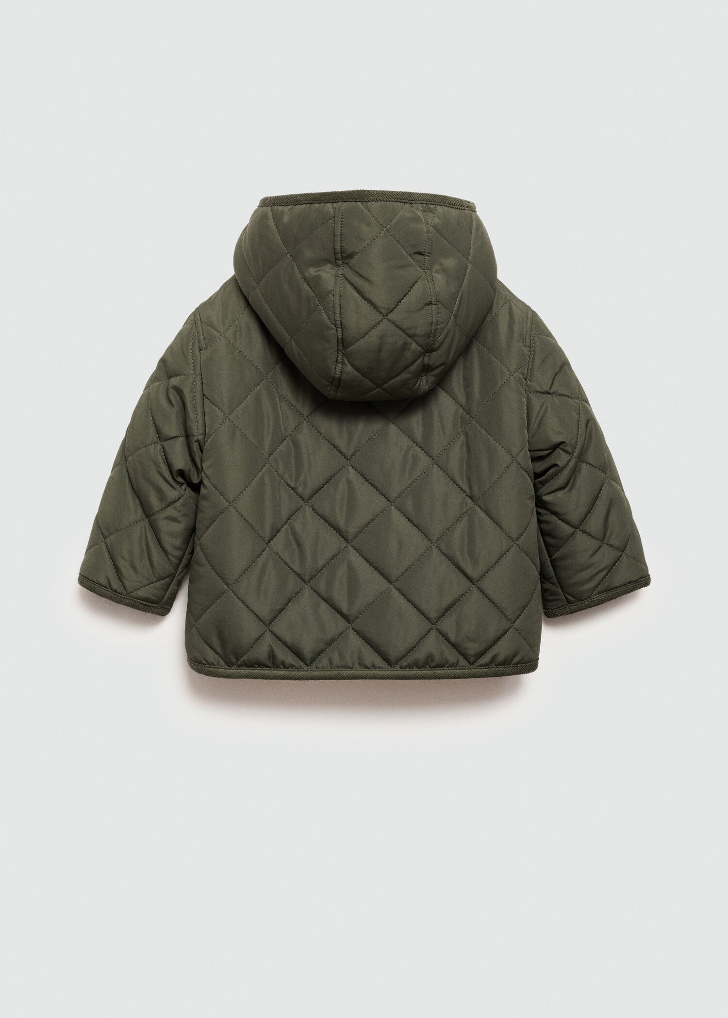 Anorak acolchado interior borreguito - Reverso del artículo