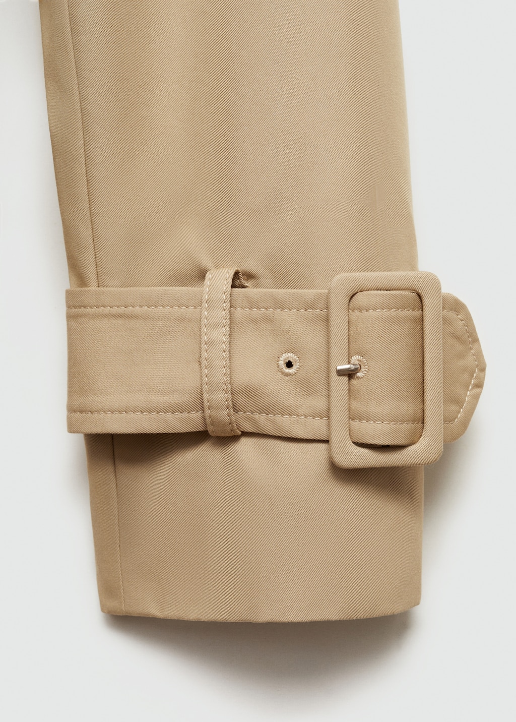 Zweireihiger Baumwoll-Trenchcoat - Damen | MANGO Deutschland