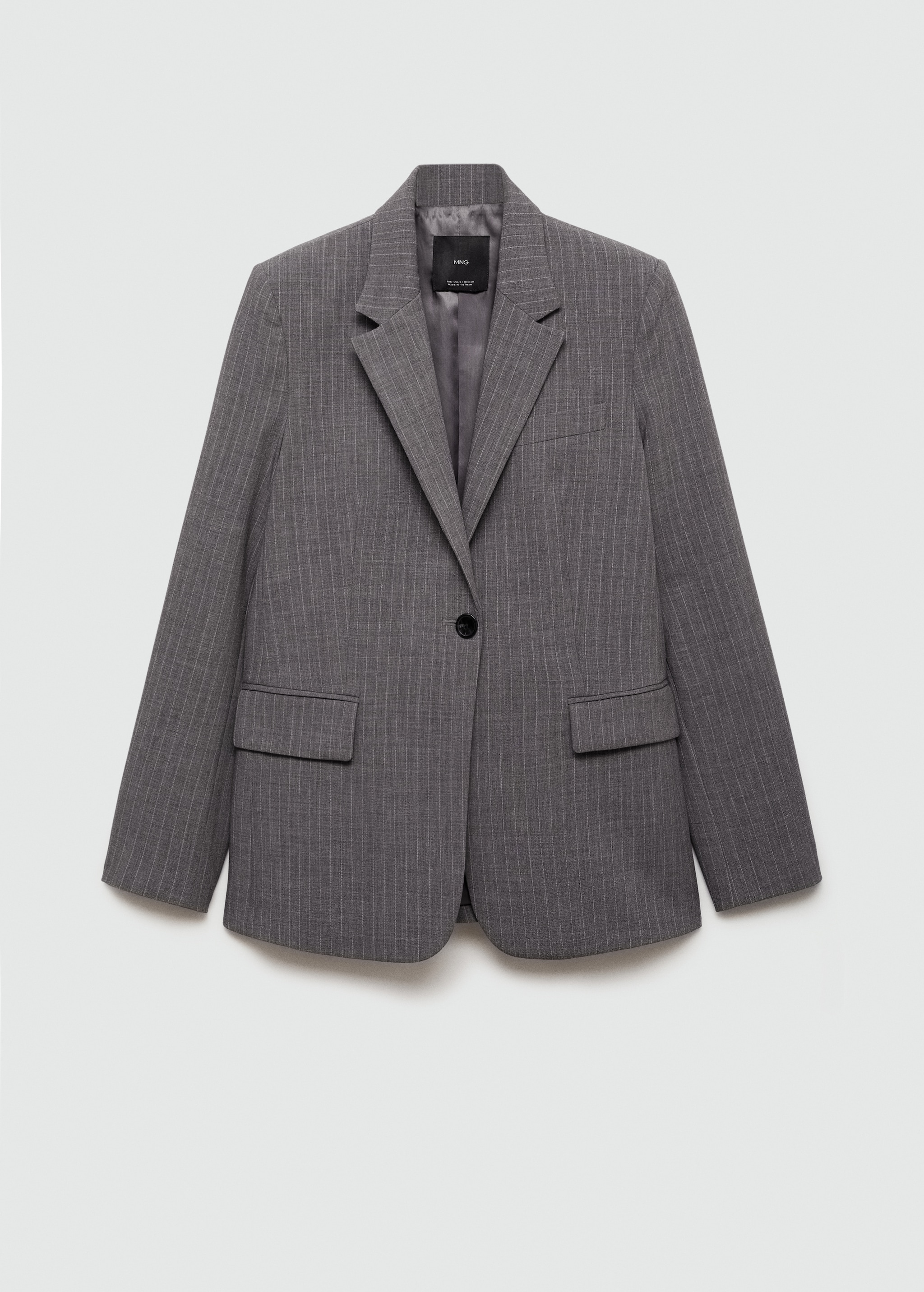 Pinstripe suit blazer - Article without model