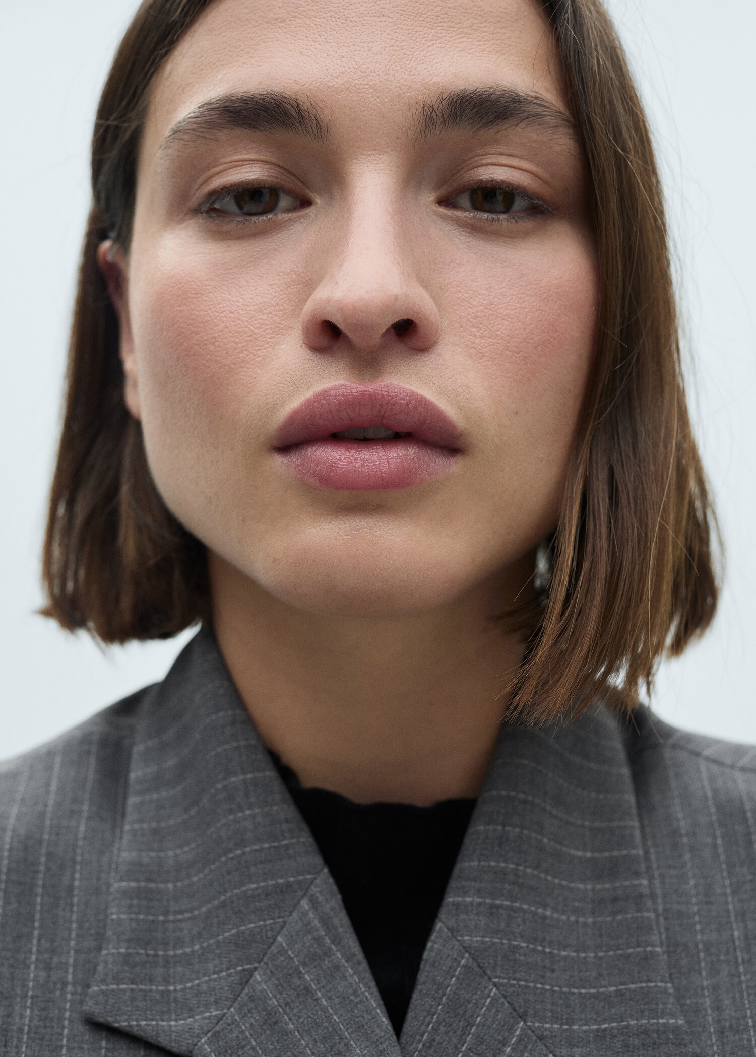 Pinstripe suit jacket - Details of the article 4