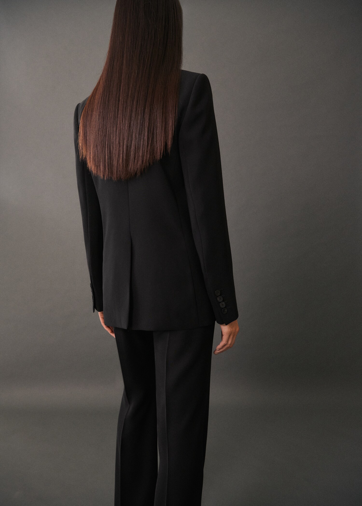 Blazer traje recta - Reverso del artículo