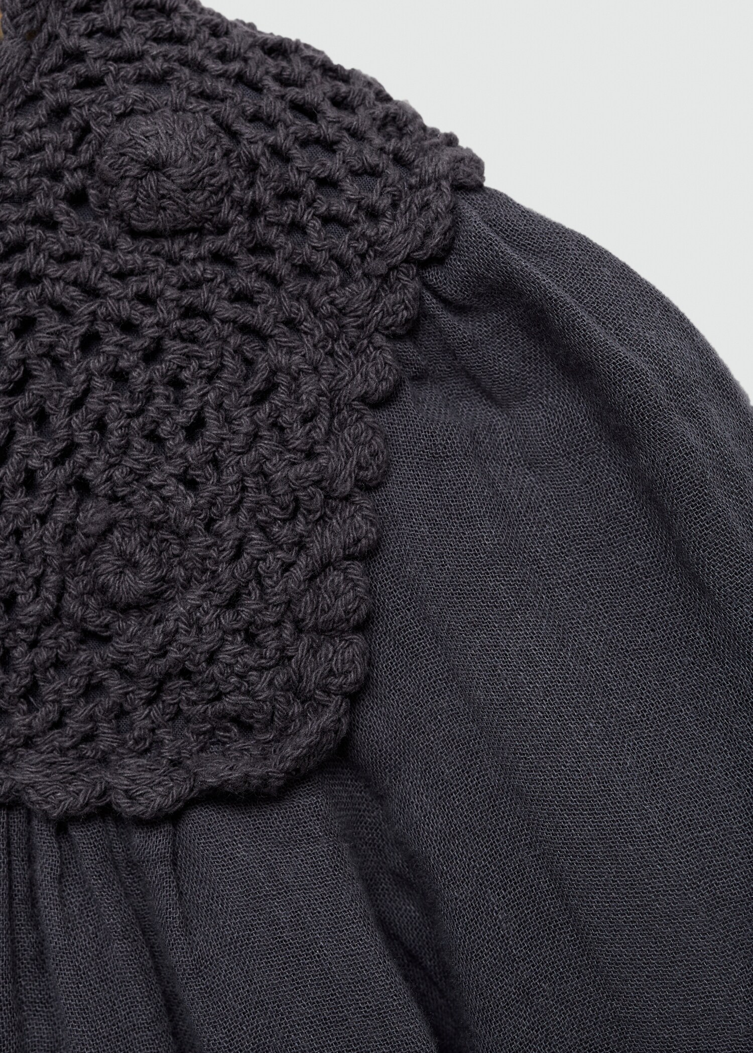 Crochet panel dress - Details of the article 8