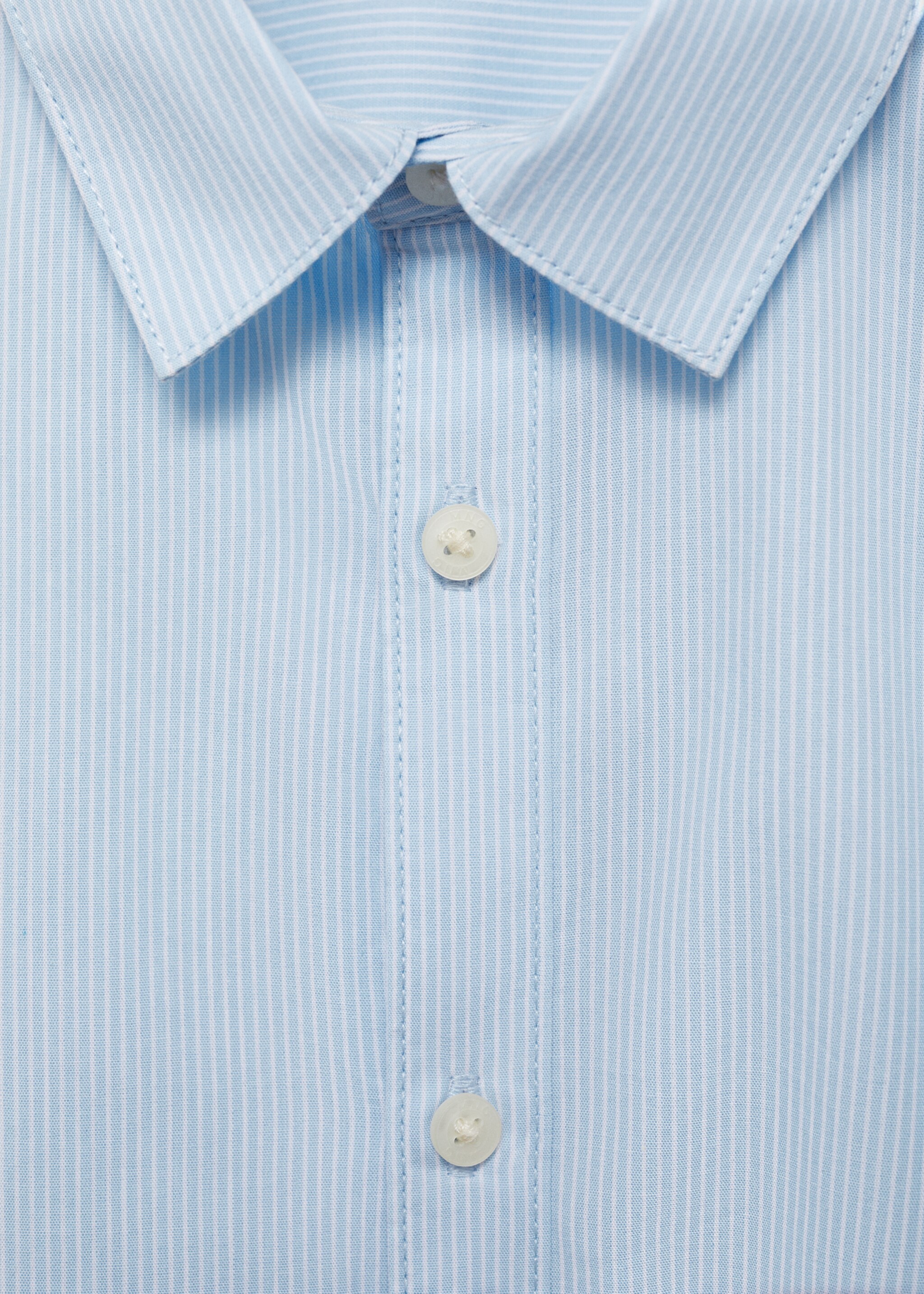 Regular-fit cotton striped shirt - Details of the article 8