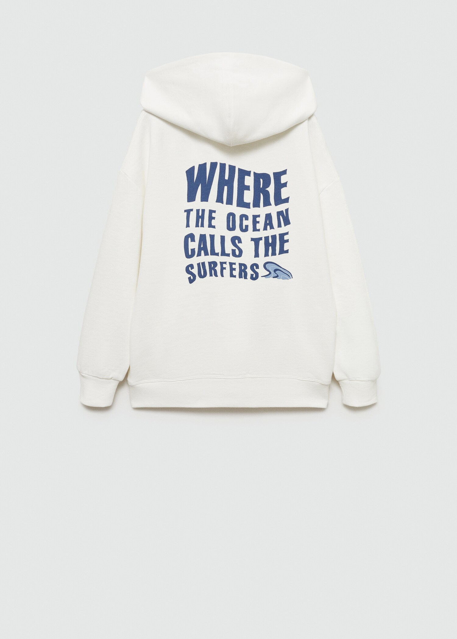 Sweat-shirt coton détails brodés - Verso de l’article