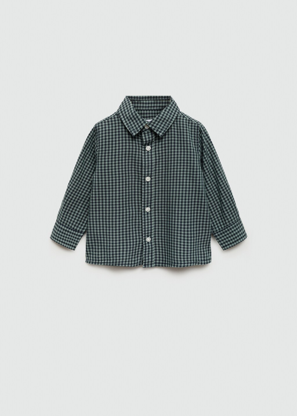 Gingham check shirt outlet