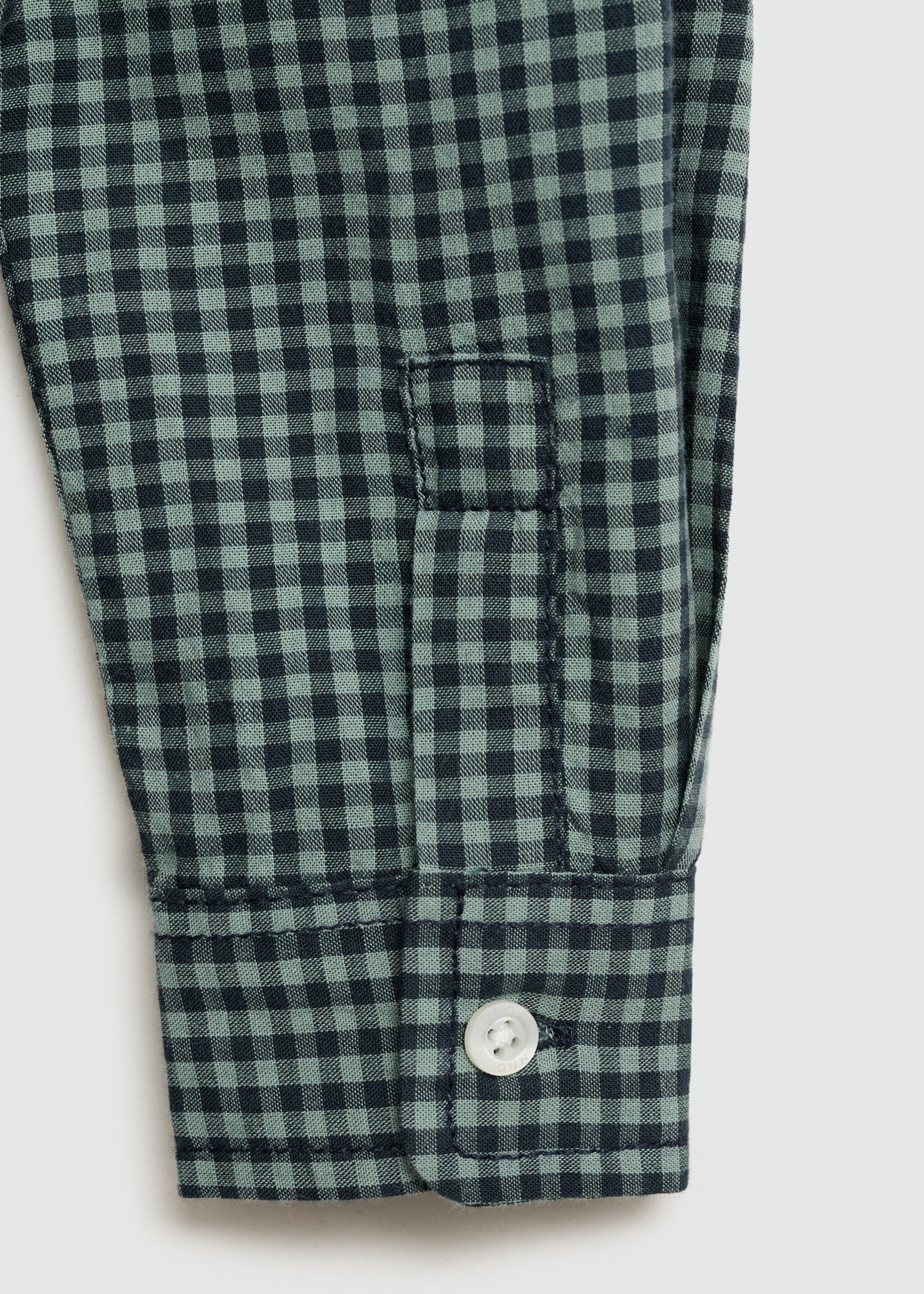 Gingham check shirt - Details of the article 0