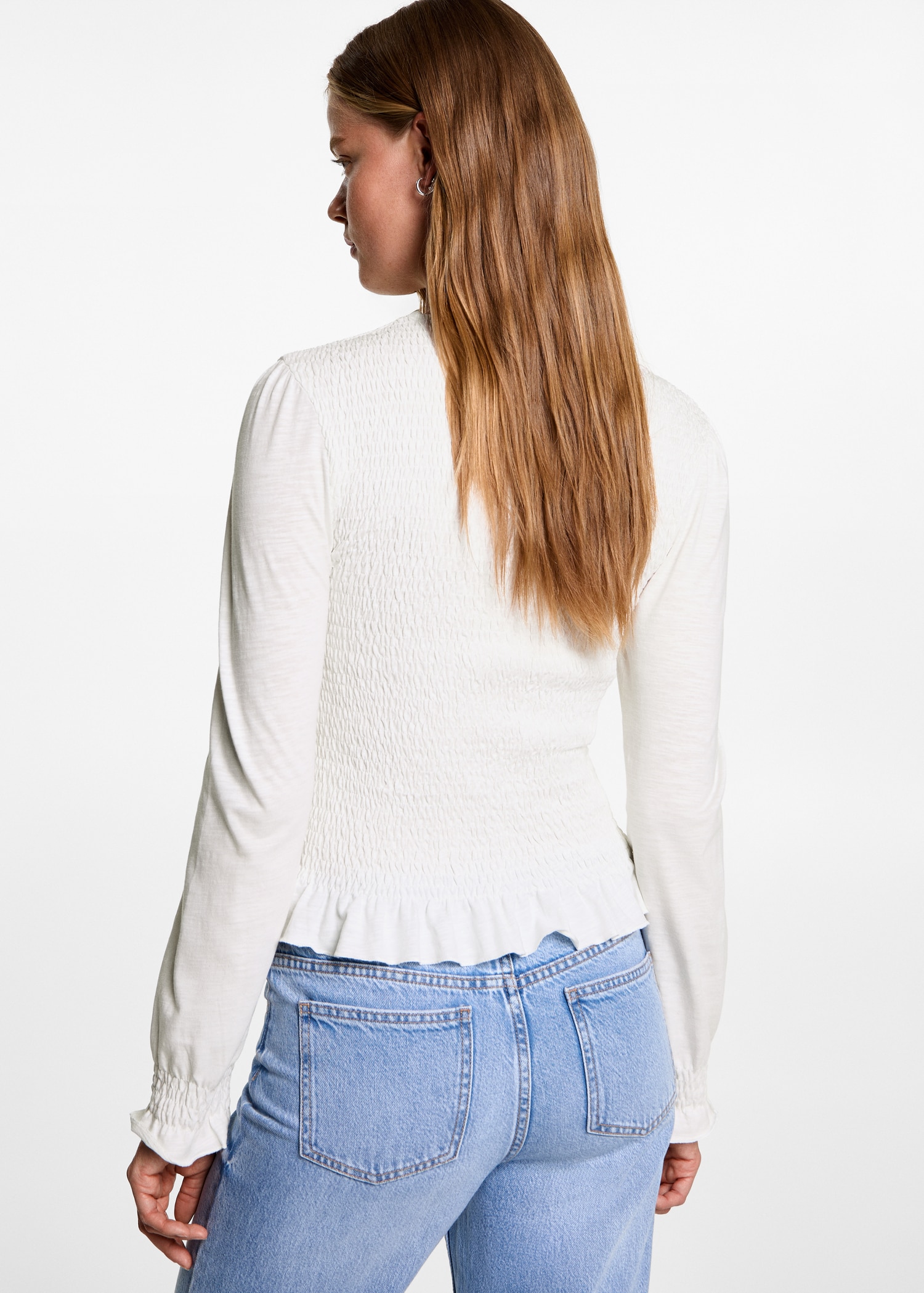Ruched detail blouse - Reverse of the article